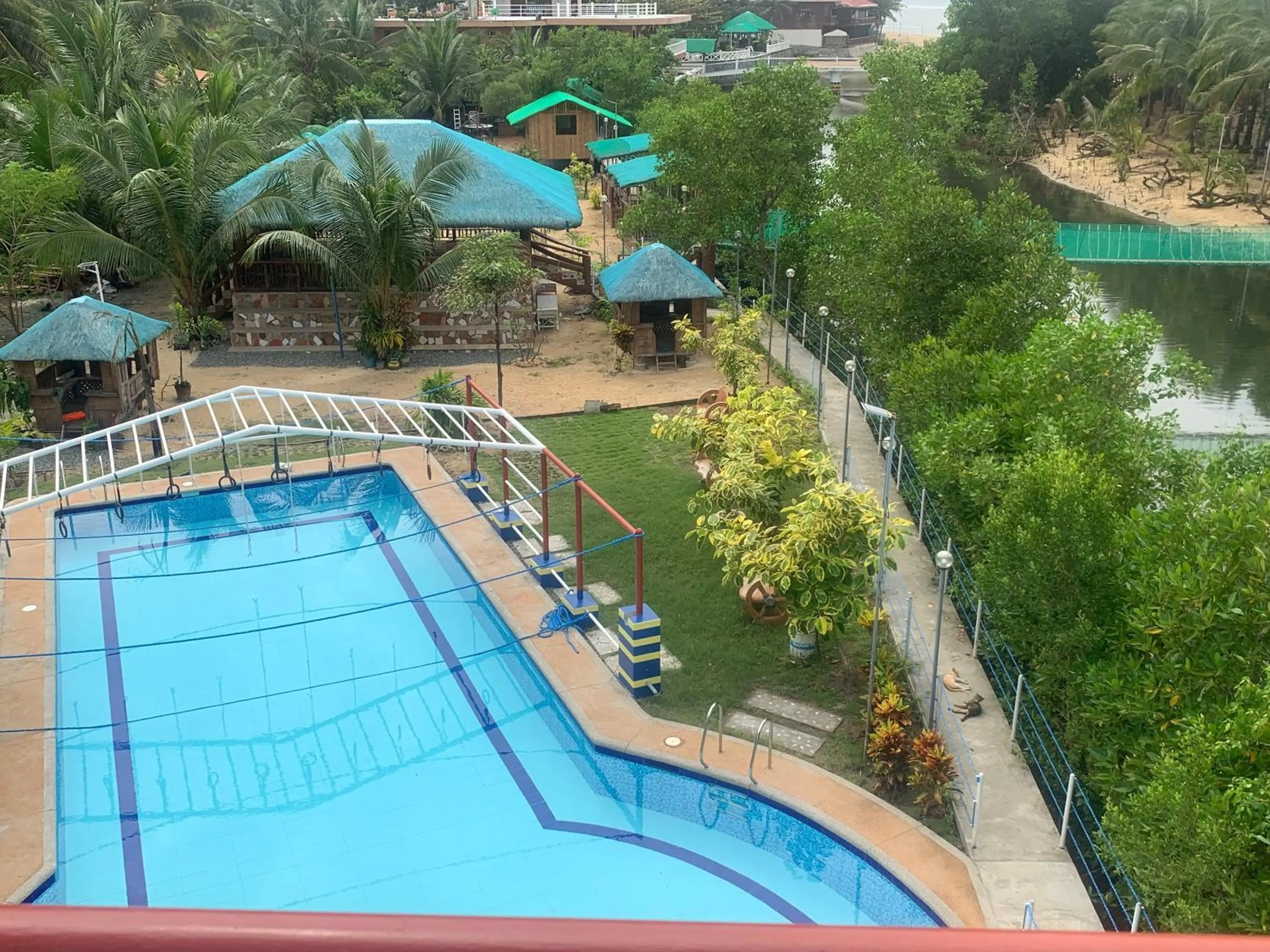 Swimming pool in Punta Riviera Resort Bolinao