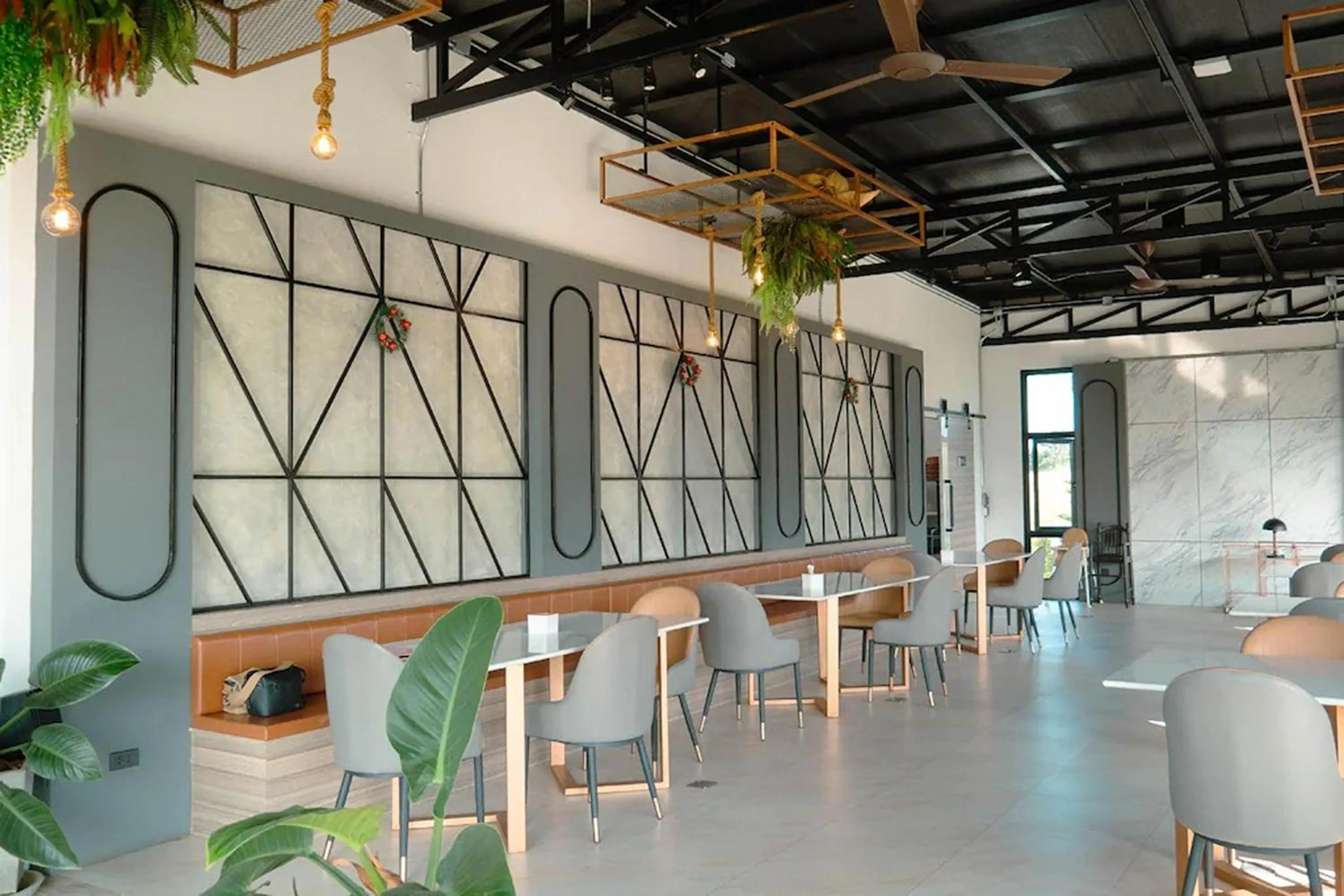 Seating area in The Posh Khao Kho