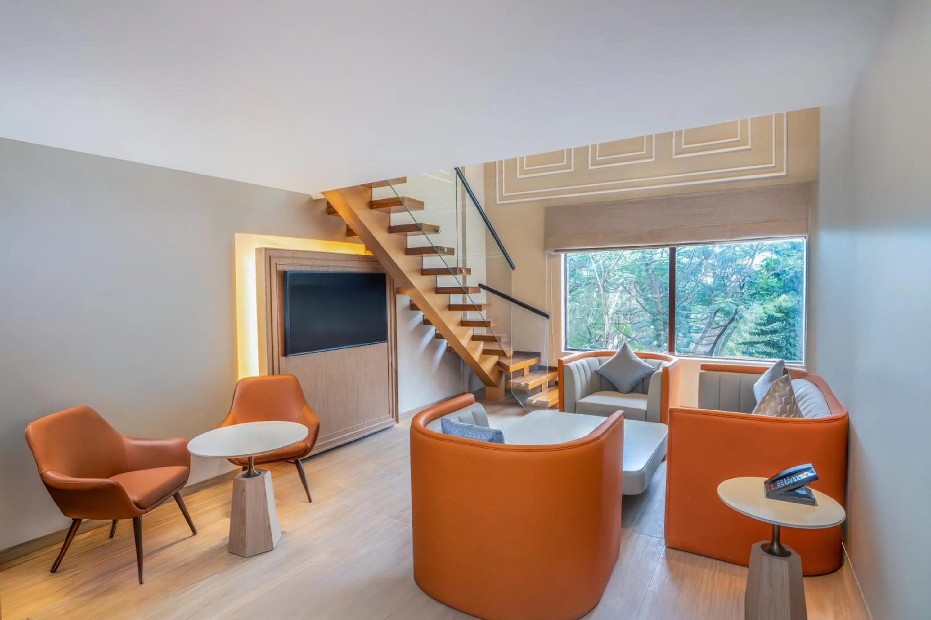 Living room in Hilton Garden Inn Bengaluru Whitefield