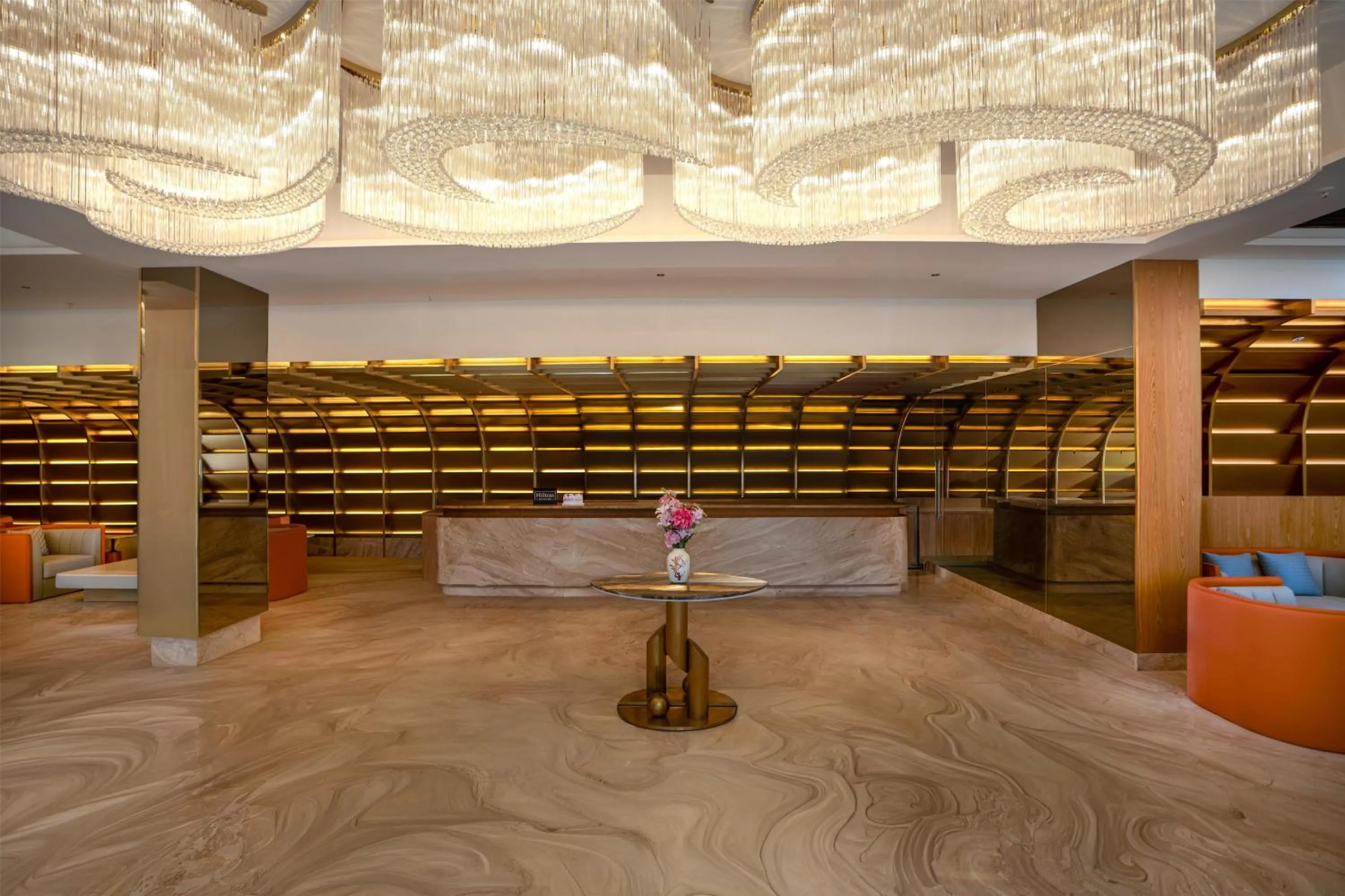 Lobby or reception in Hilton Garden Inn Bengaluru Whitefield