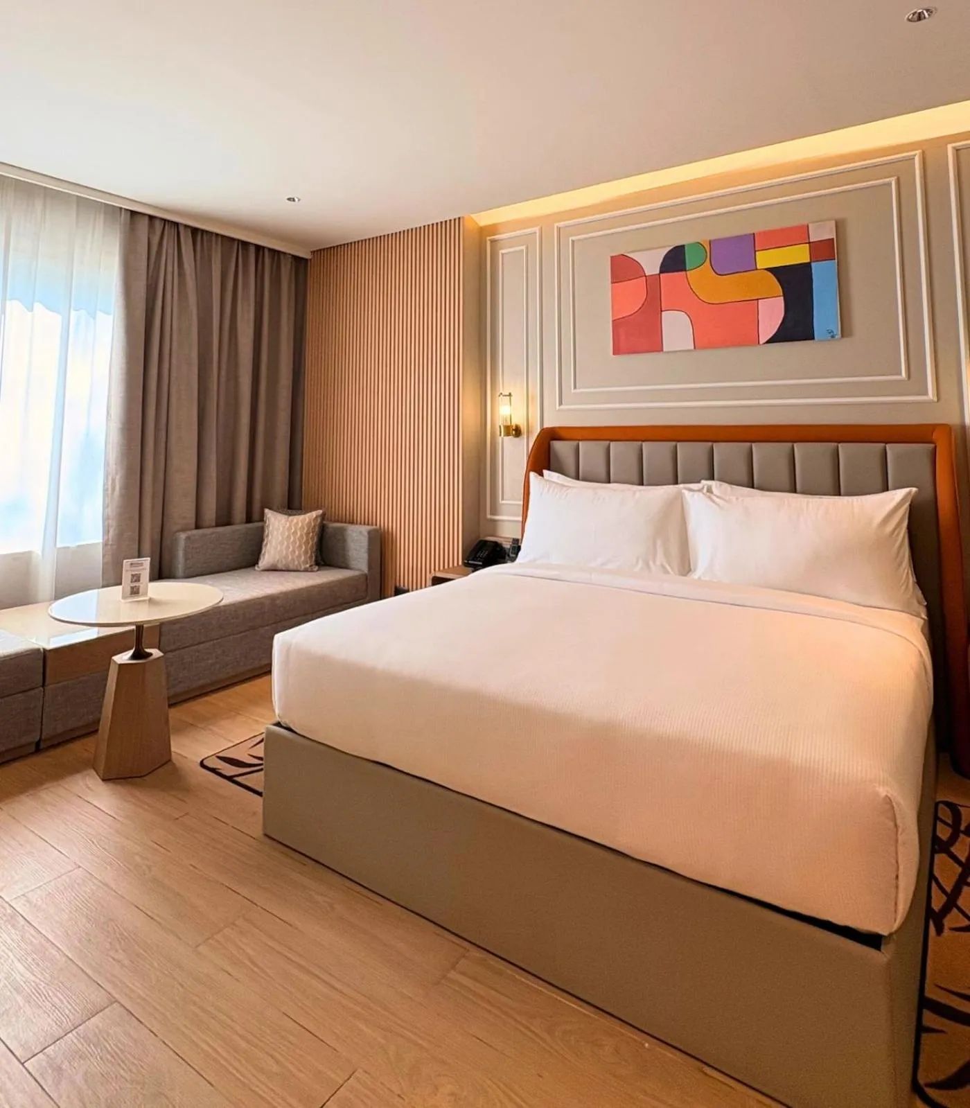 View (from property/room), Bed in Hilton Garden Inn Bengaluru Whitefield