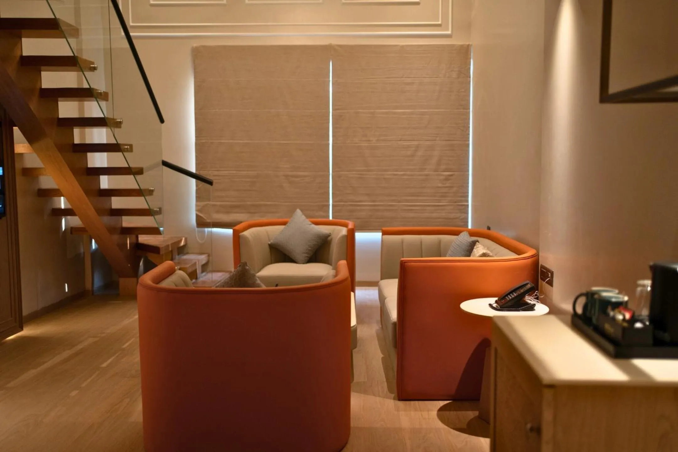 Living room in Hilton Garden Inn Bengaluru Whitefield