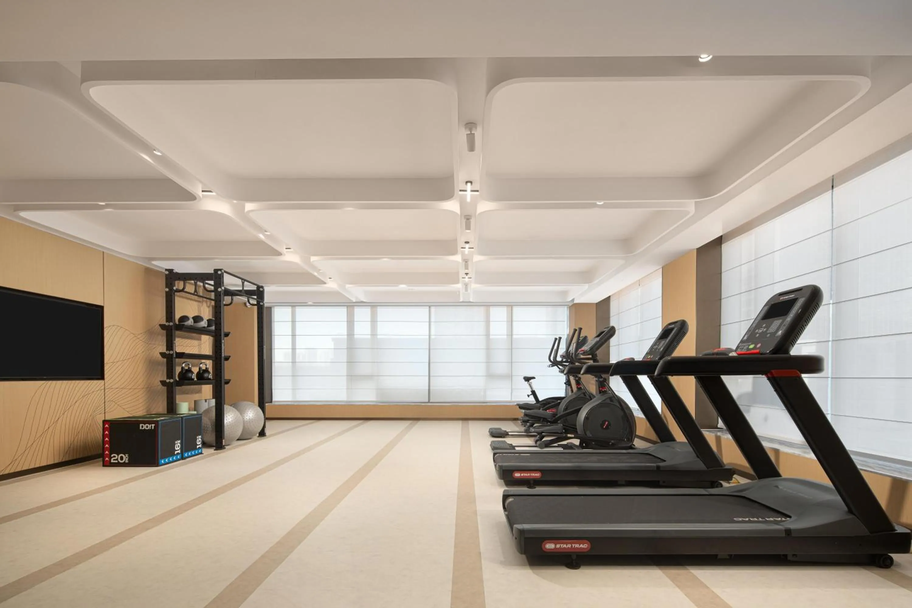 Fitness centre/facilities in Hilton Garden Inn Hangzhou Fuyang Fuchun