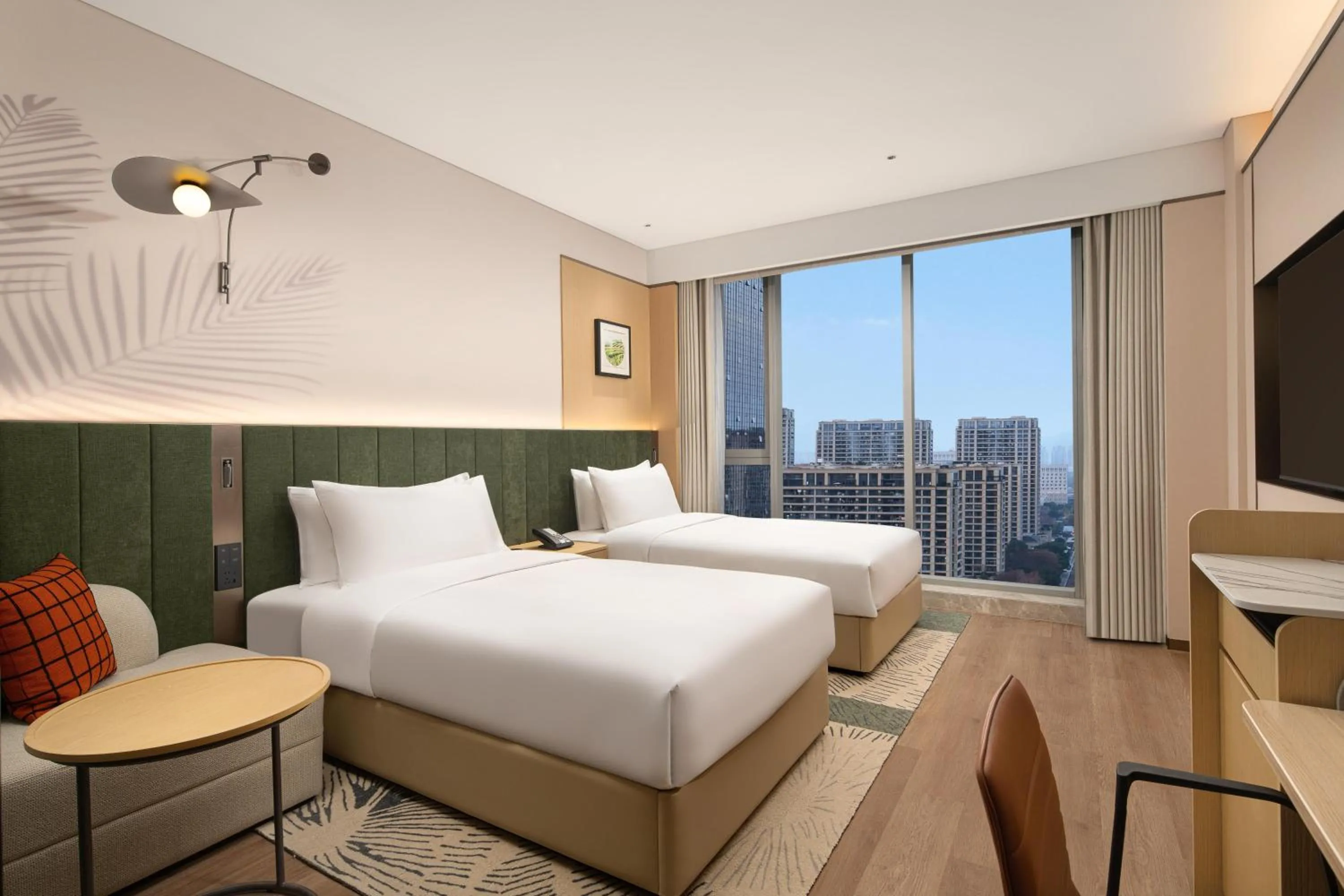 Twin Room in Hilton Garden Inn Hangzhou Fuyang Fuchun