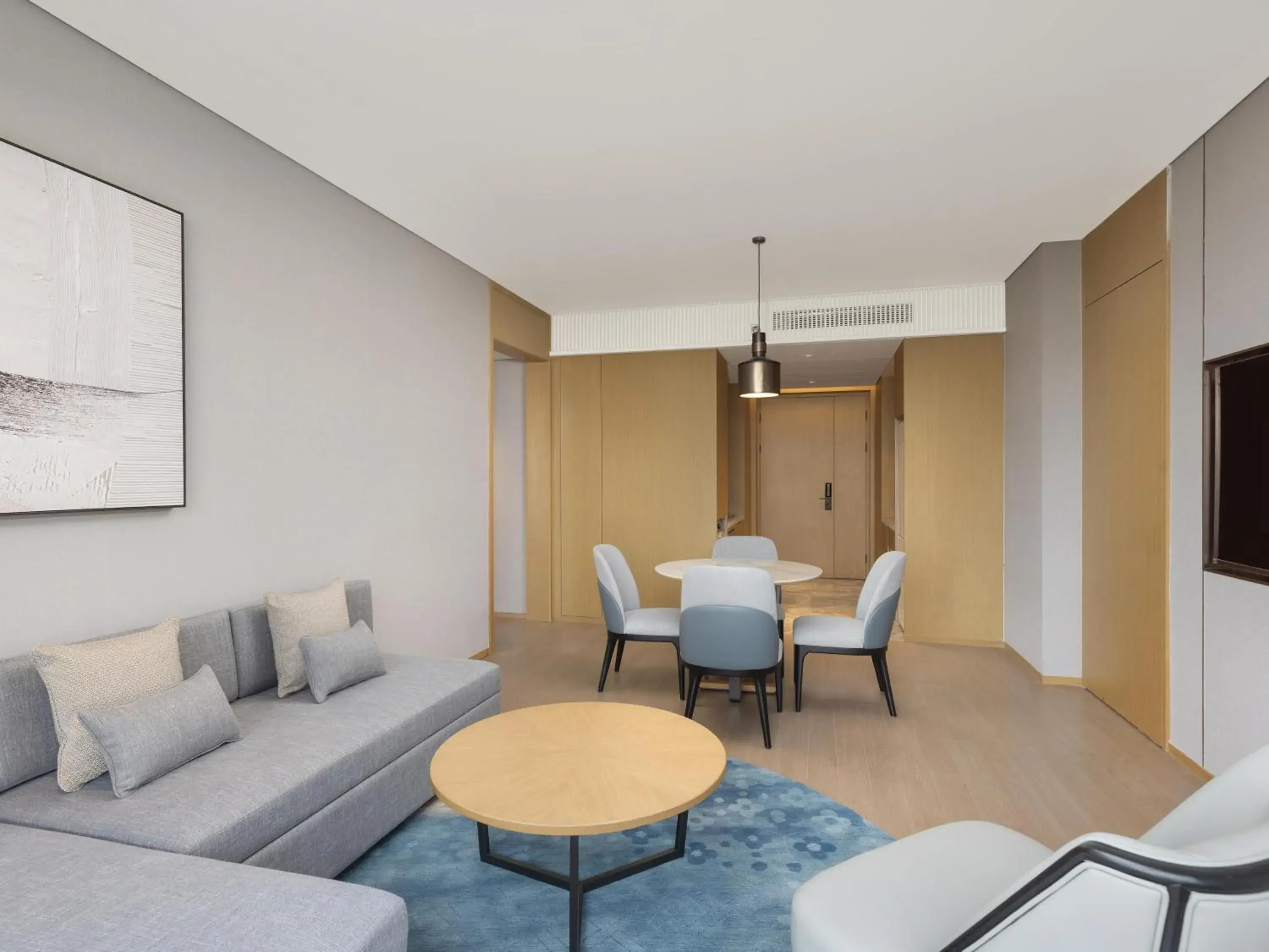One-Bedroom Apartment with King Bed - single occupancy in Hilton Shaoxing Hotel And Residences One-Bedroom Apartment with King Bed - single occupancy in Hilton Shaoxing Hotel And Residences