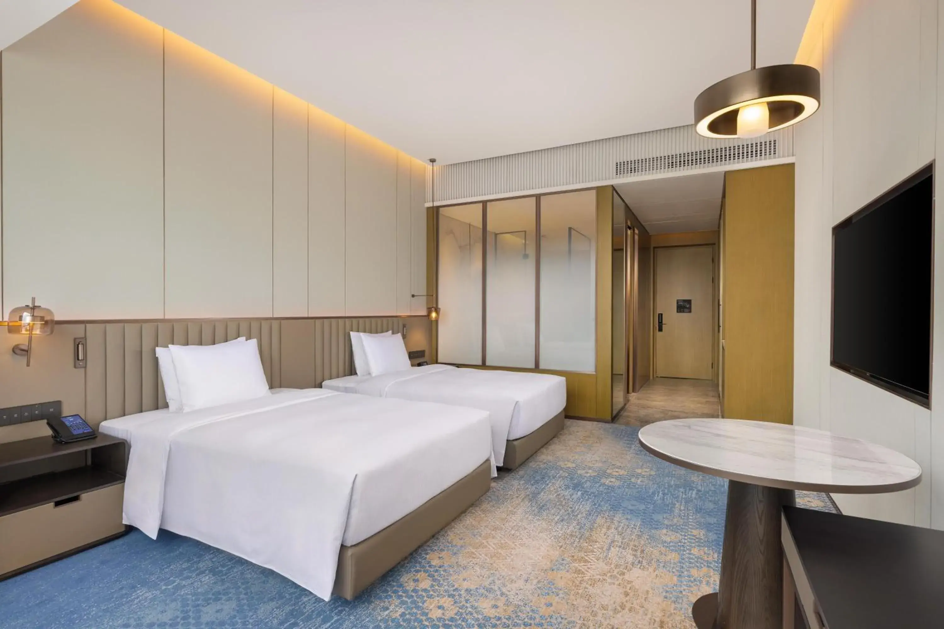 Executive Twin Room - single occupancy in Hilton Shaoxing Hotel And Residences Executive Twin Room - single occupancy in Hilton Shaoxing Hotel And Residences