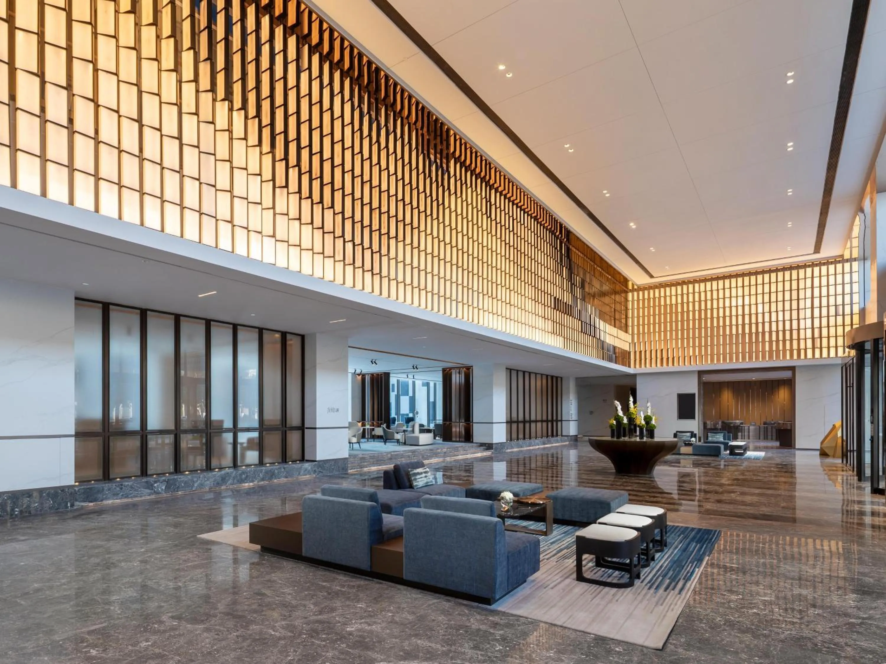 Lobby or reception in Hilton Shaoxing Hotel And Residences