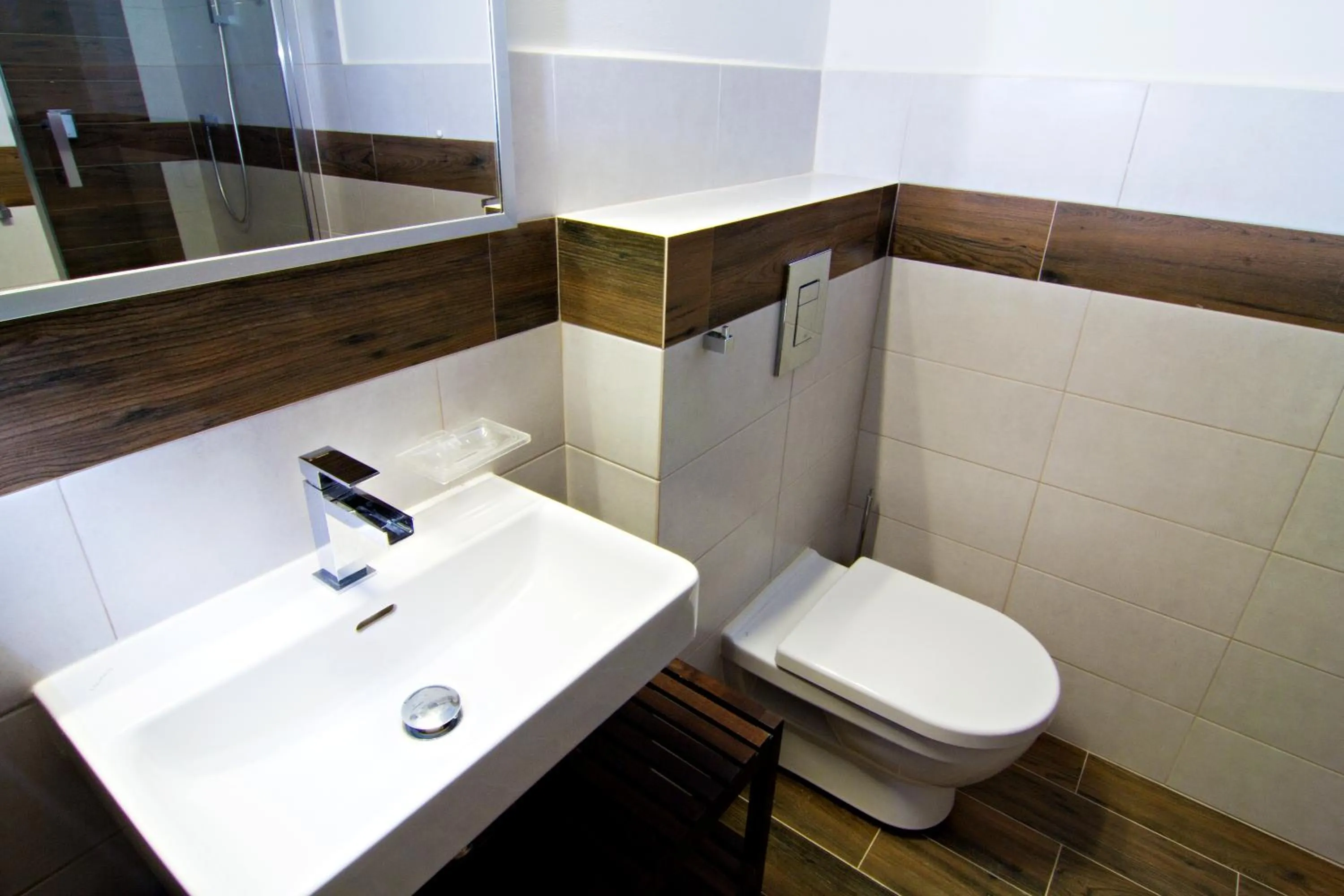 Bathroom in Apartmány Chata Švadlenka