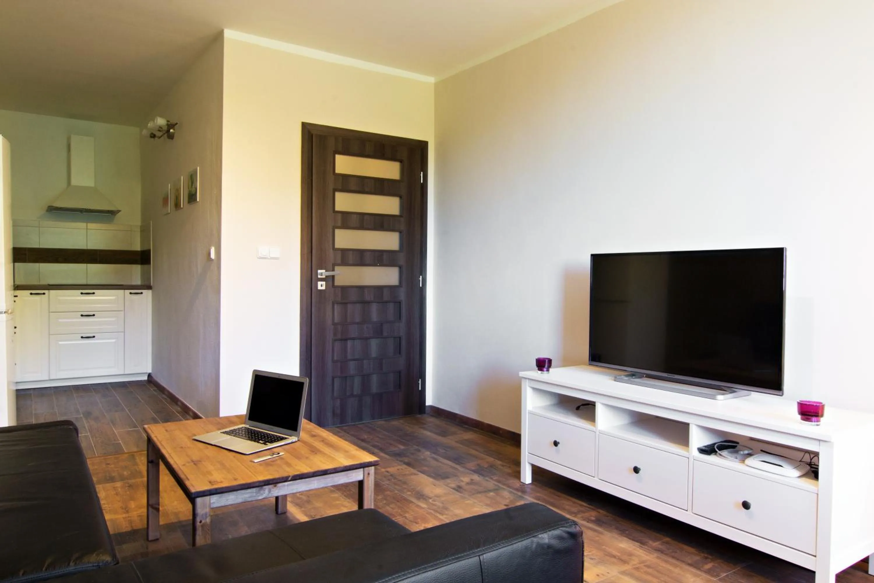 Kitchen or kitchenette in Apartmány Chata Švadlenka