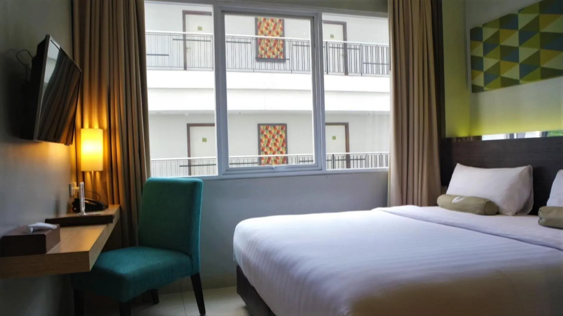 Bedroom, Bed in Clove Hotel Bandung