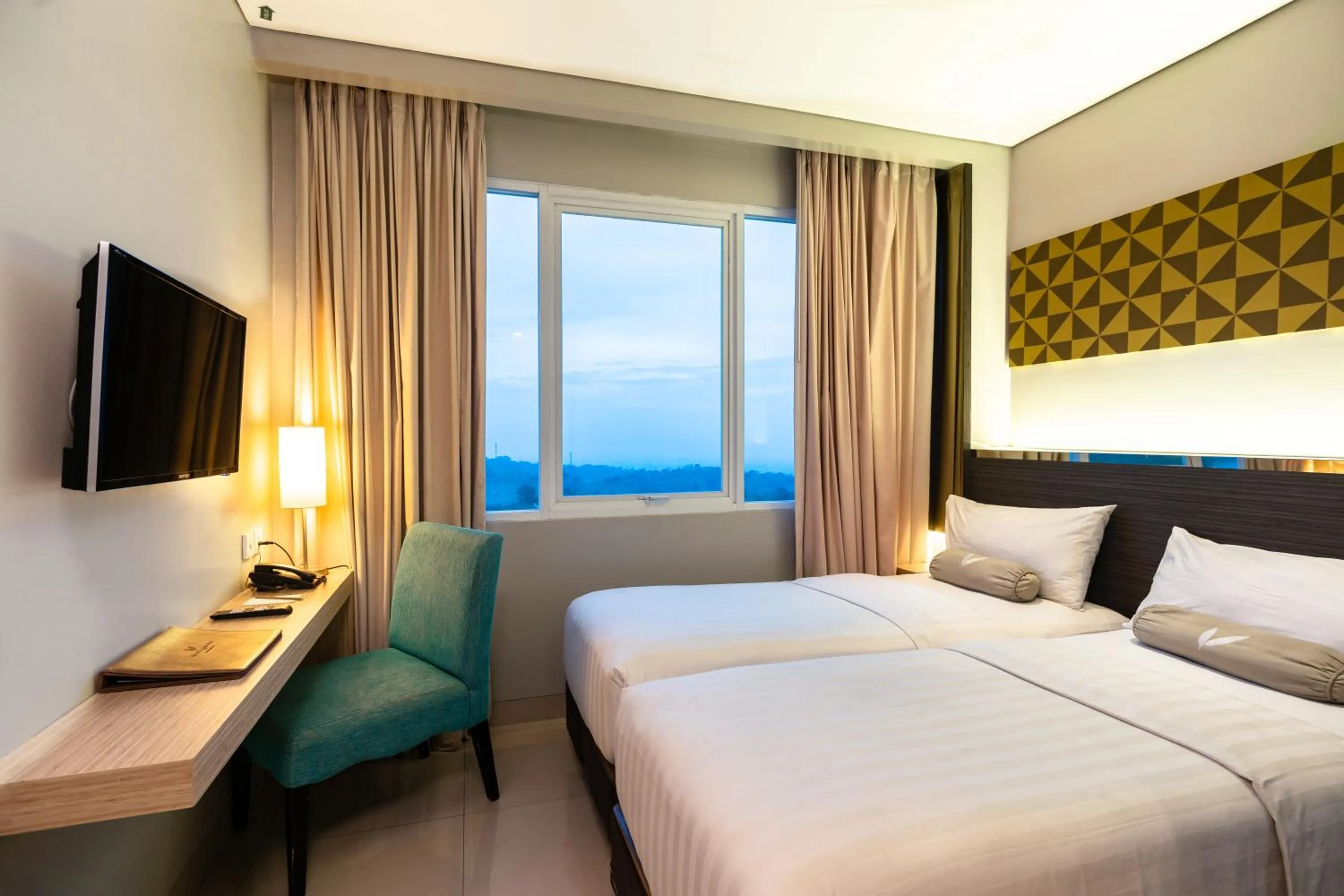 Bed in Clove Hotel Bandung