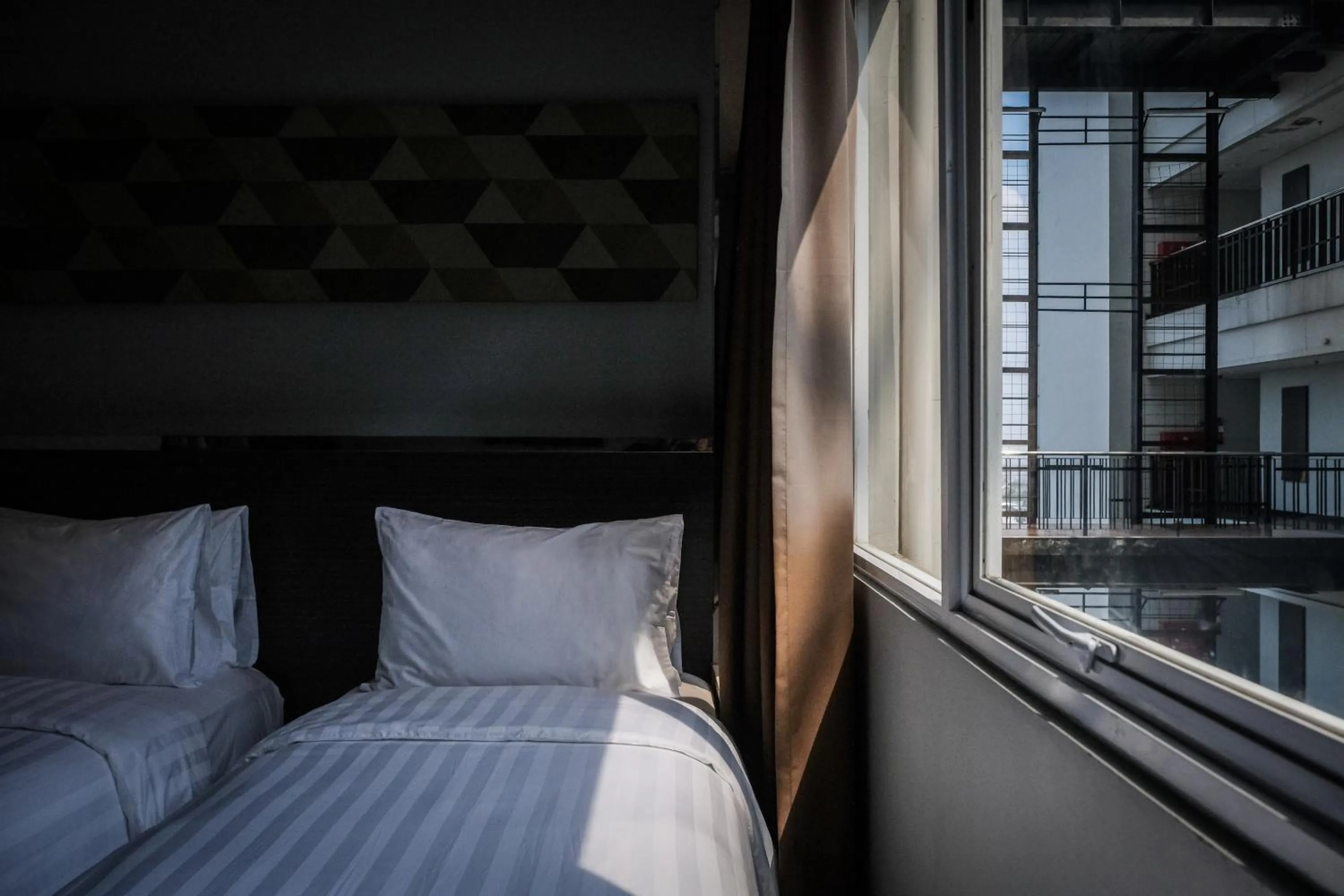 Bedroom, Bed in Clove Hotel Bandung