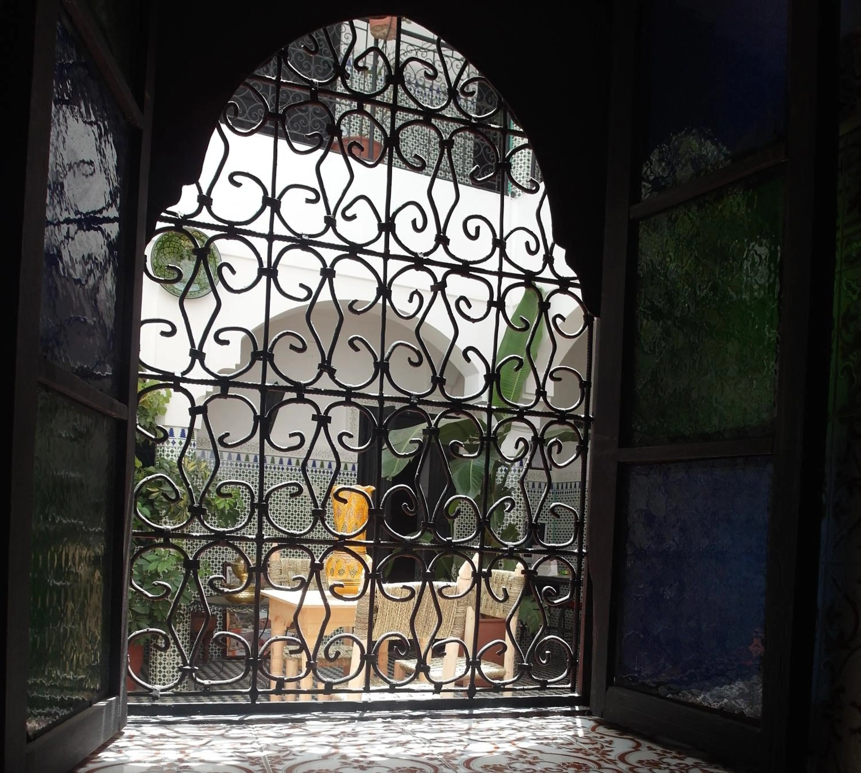 Balcony/Terrace in Riad Sijane