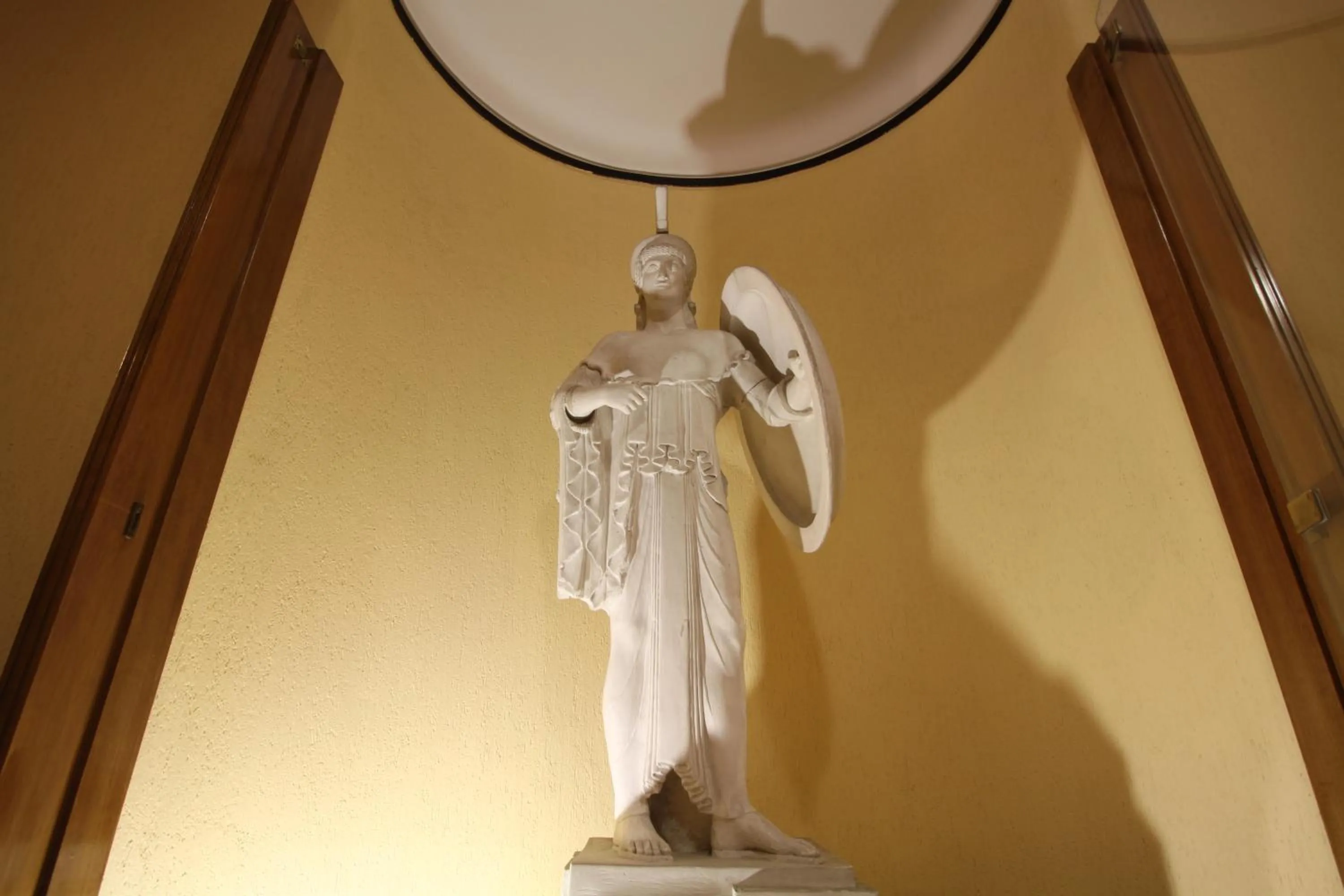 Decorative detail in Athena Guest House