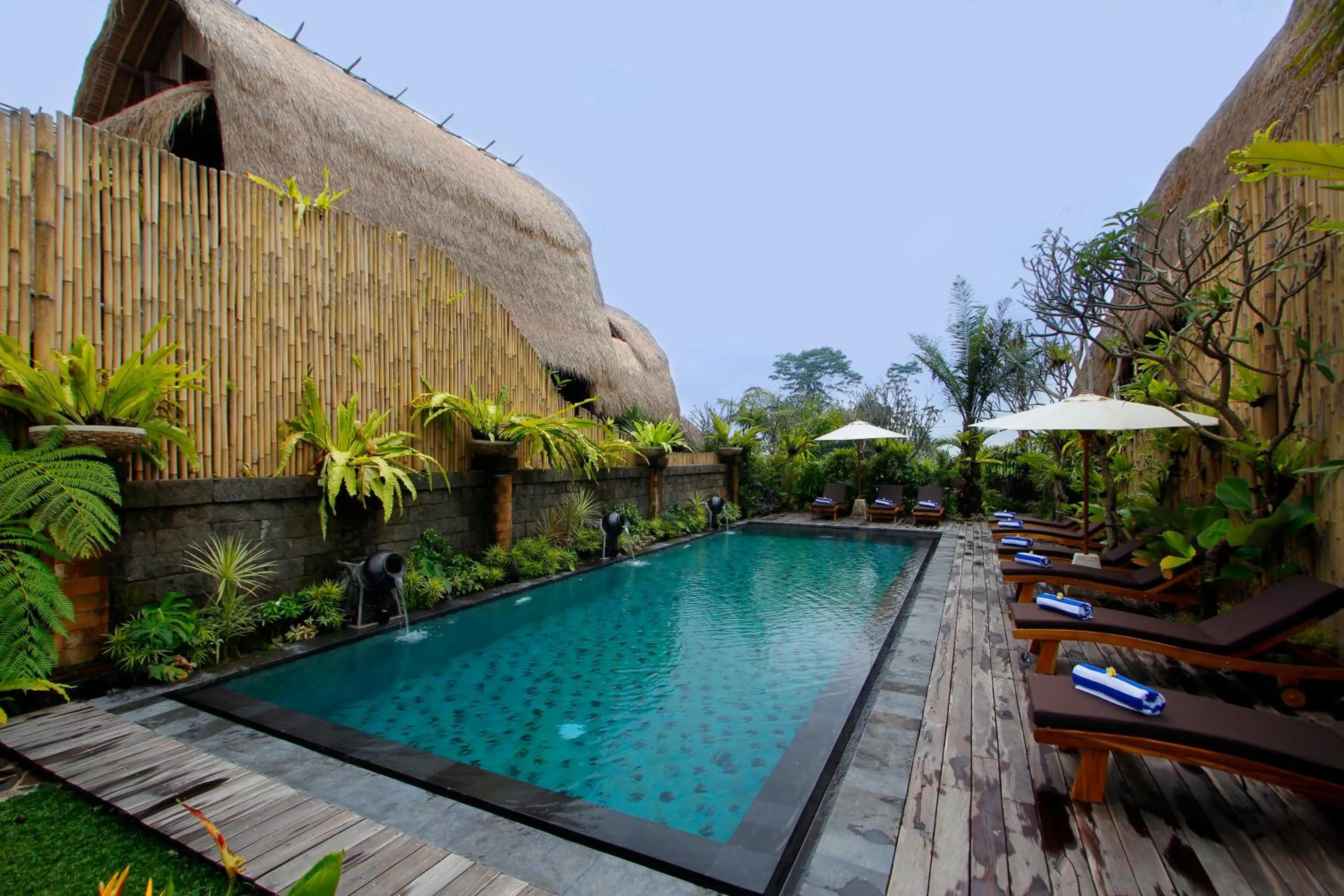 Swimming pool in De Klumpu Bali Eco Tradi Stay