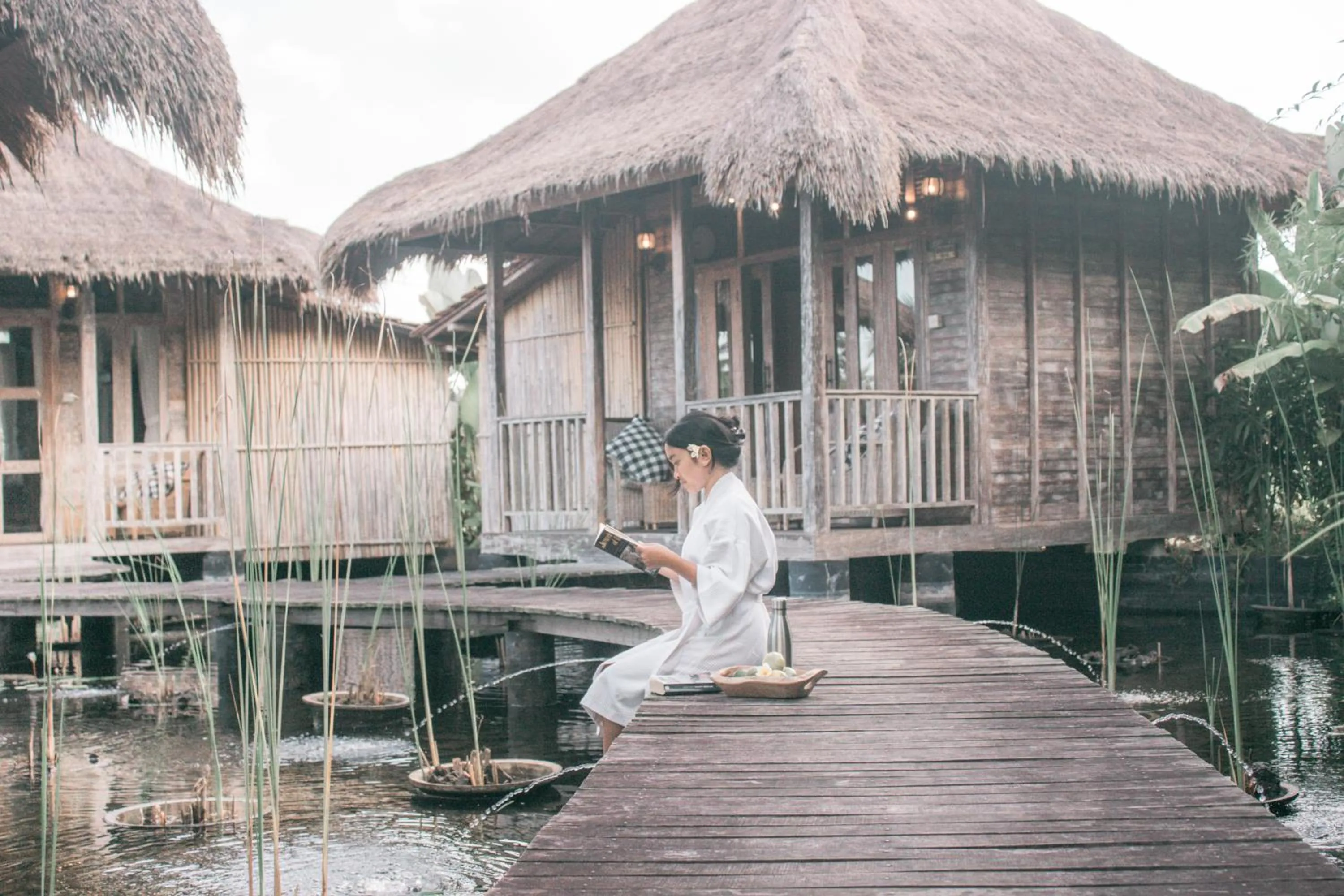 People in De Klumpu Bali Eco Tradi Stay