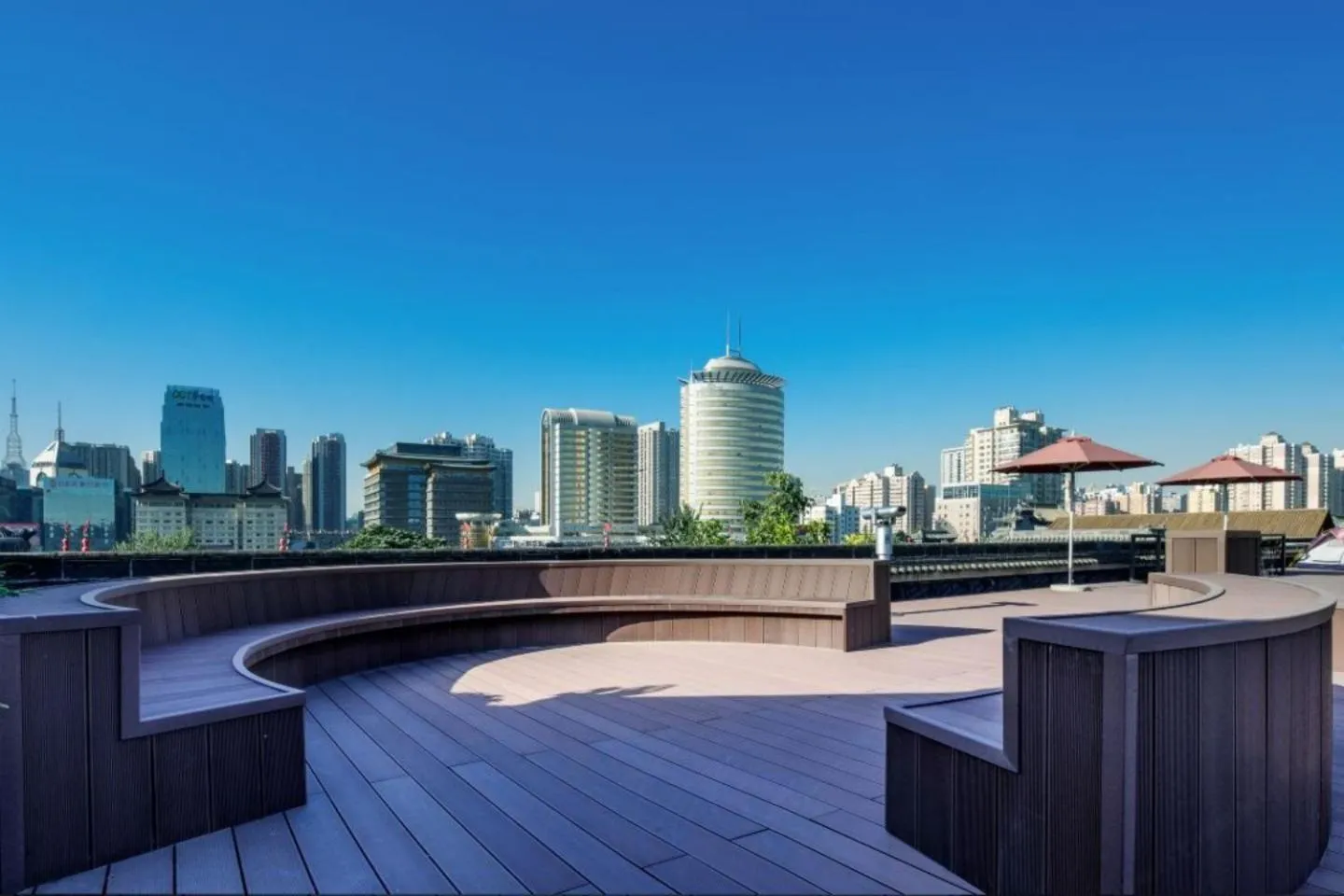 Property building in CitiGO Hotel, South Gate of Xi'an Bell Tower