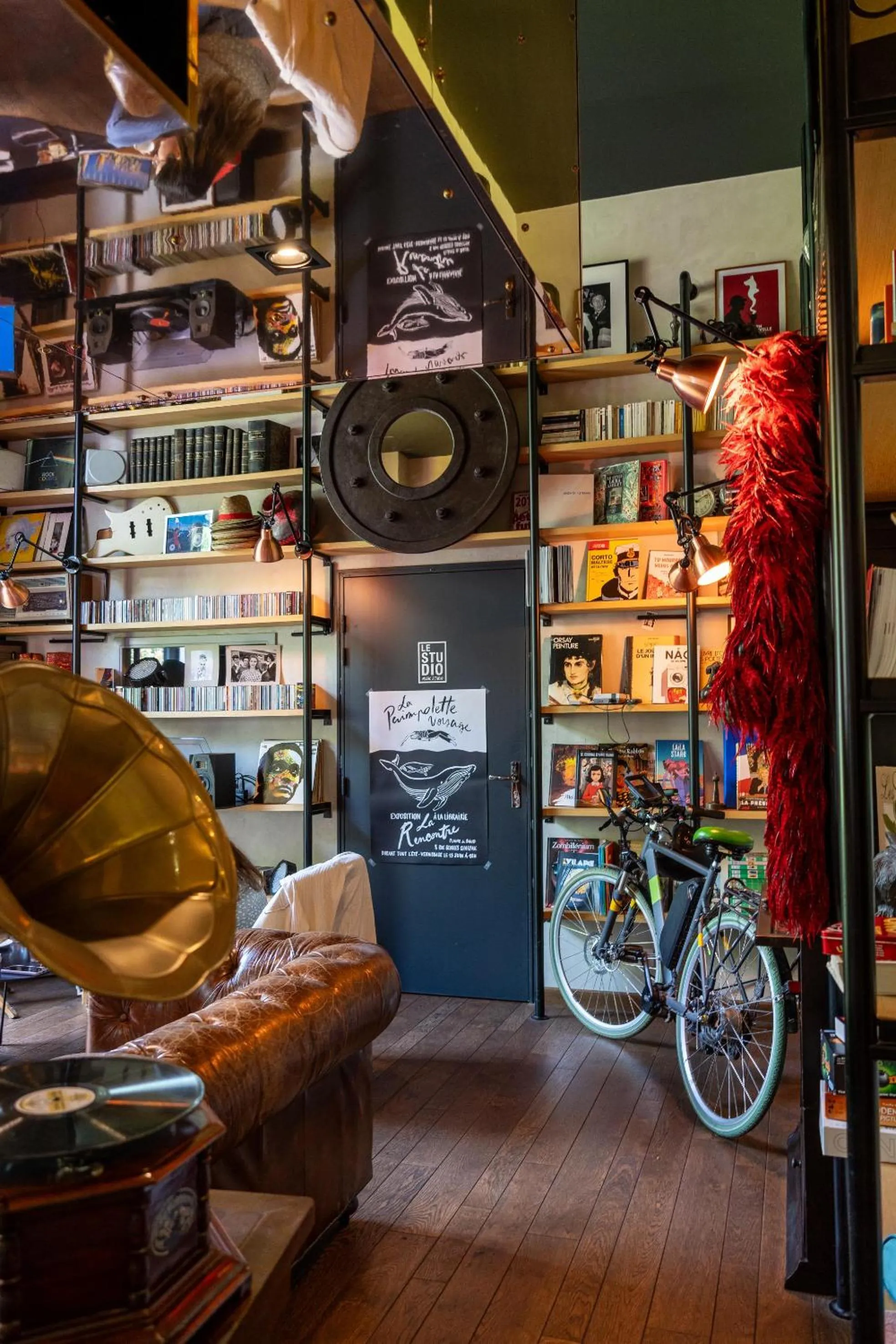 Seating area in Le Magic Hall