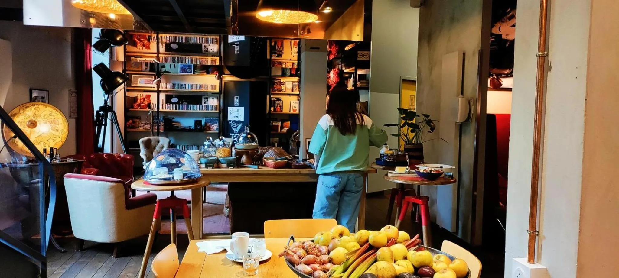 Food and drinks in Le Magic Hall