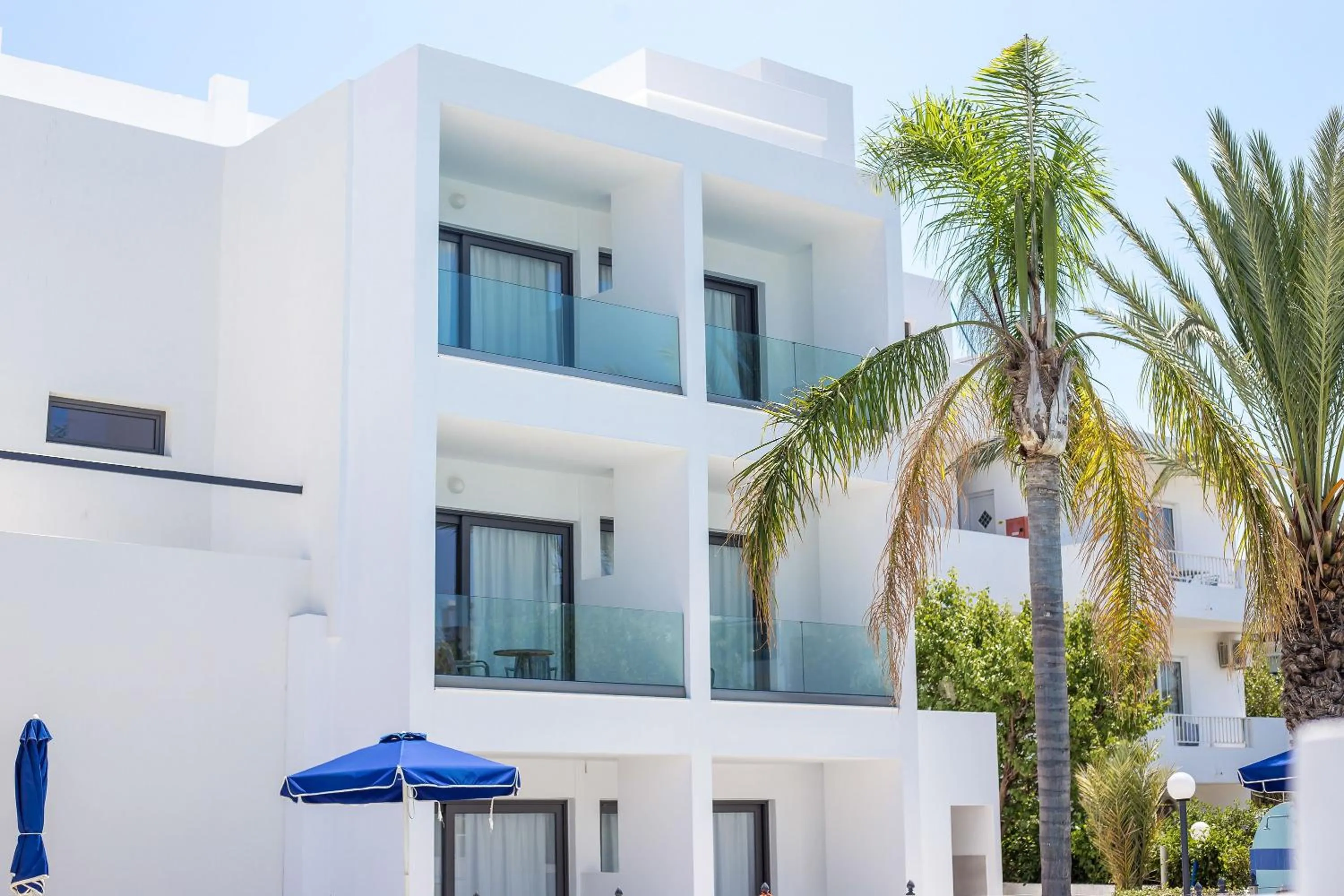Balcony/Terrace in Moscha Hotel