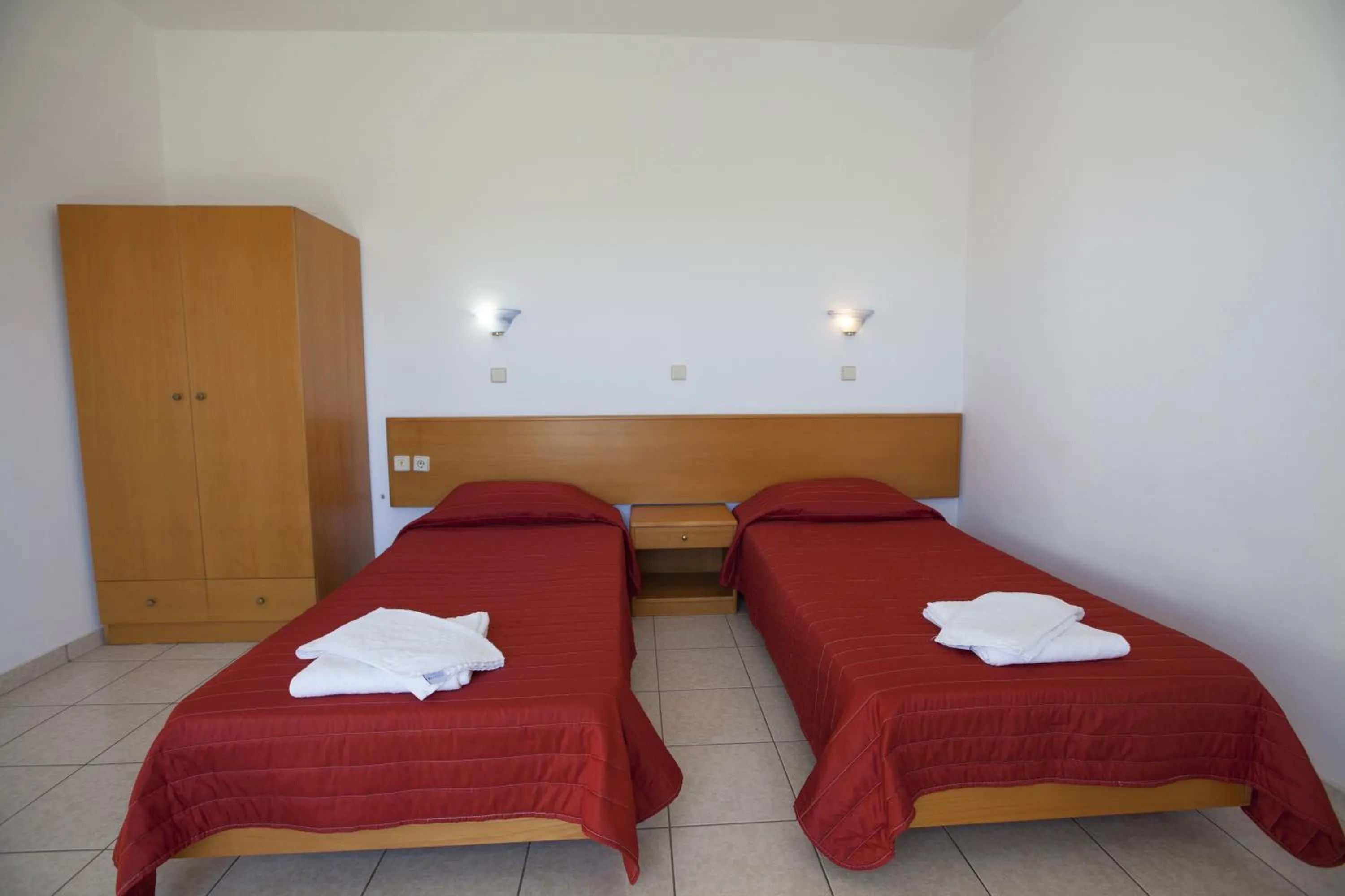 Bedroom, Bed in Moscha Hotel