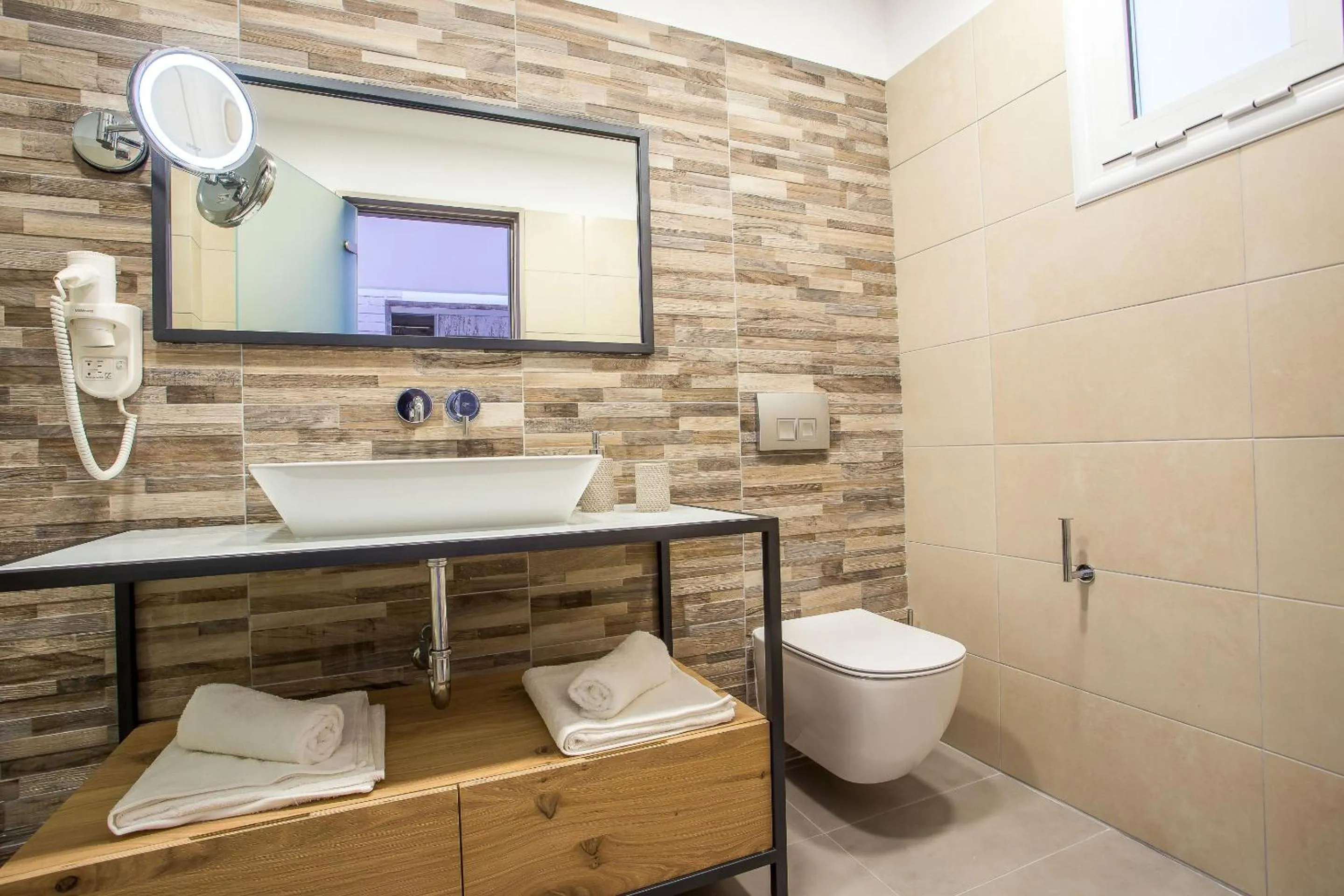 Bathroom in Moscha Hotel