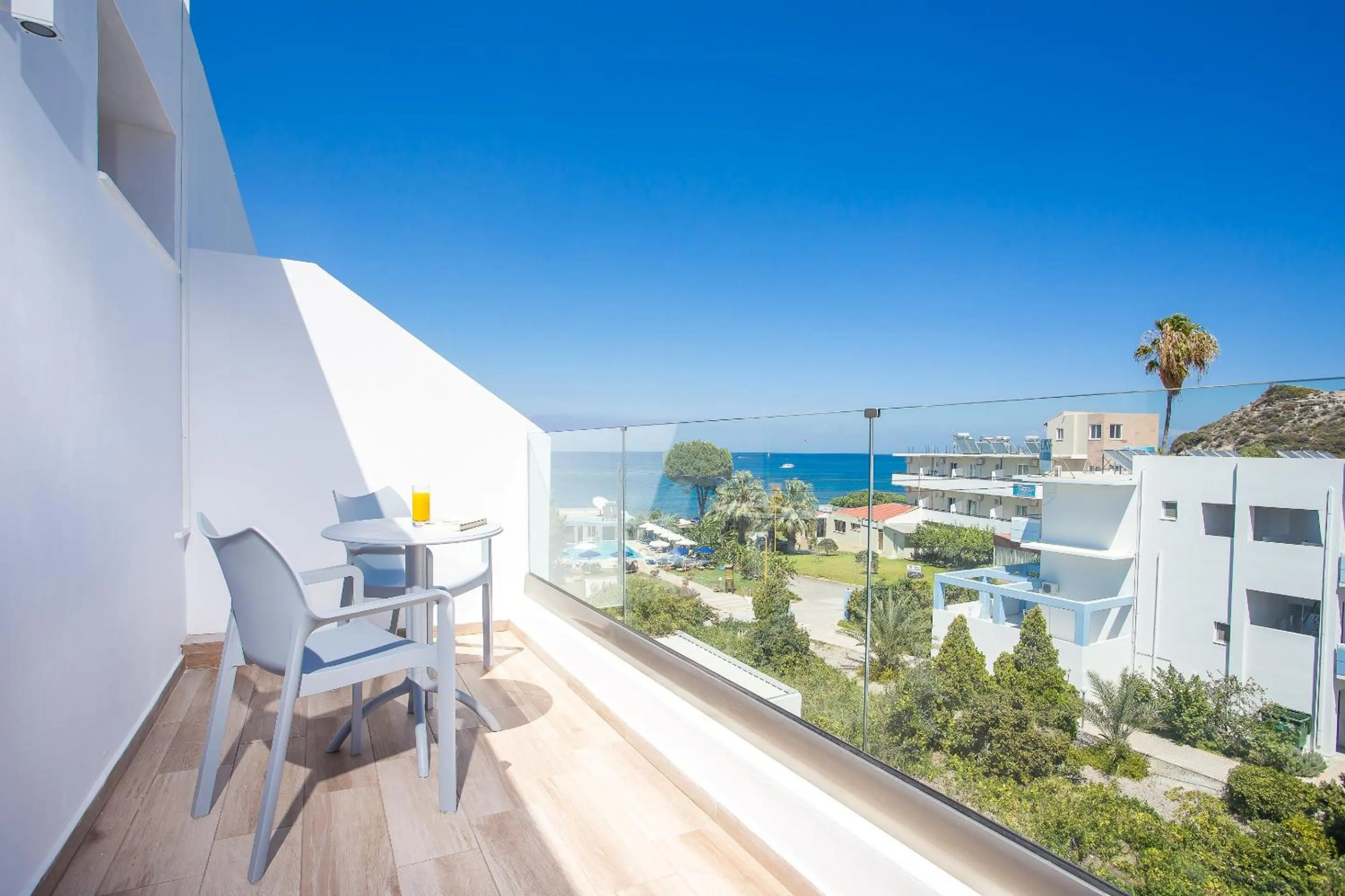 Balcony/Terrace in Moscha Hotel