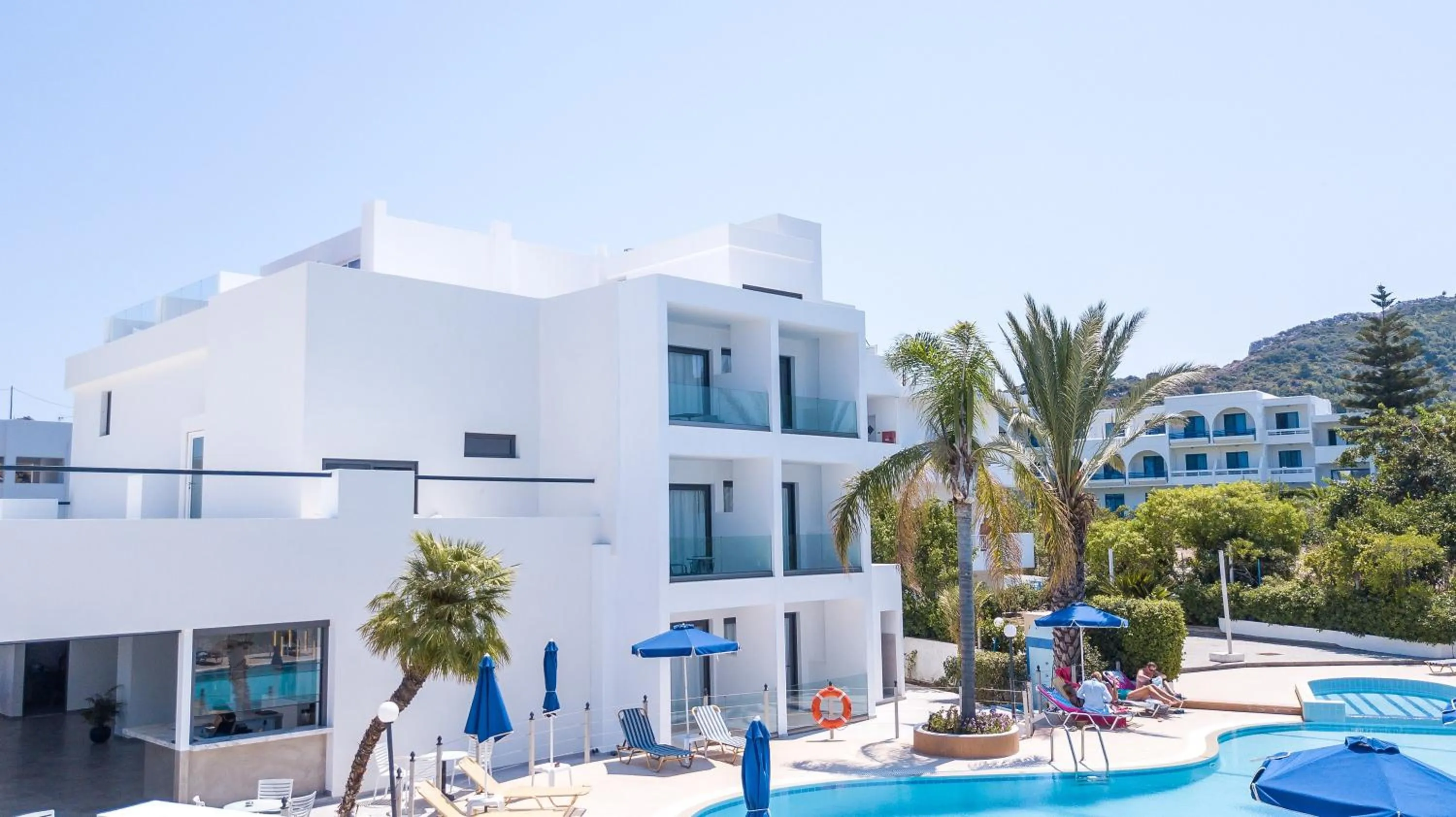 Facade/entrance in Moscha Hotel