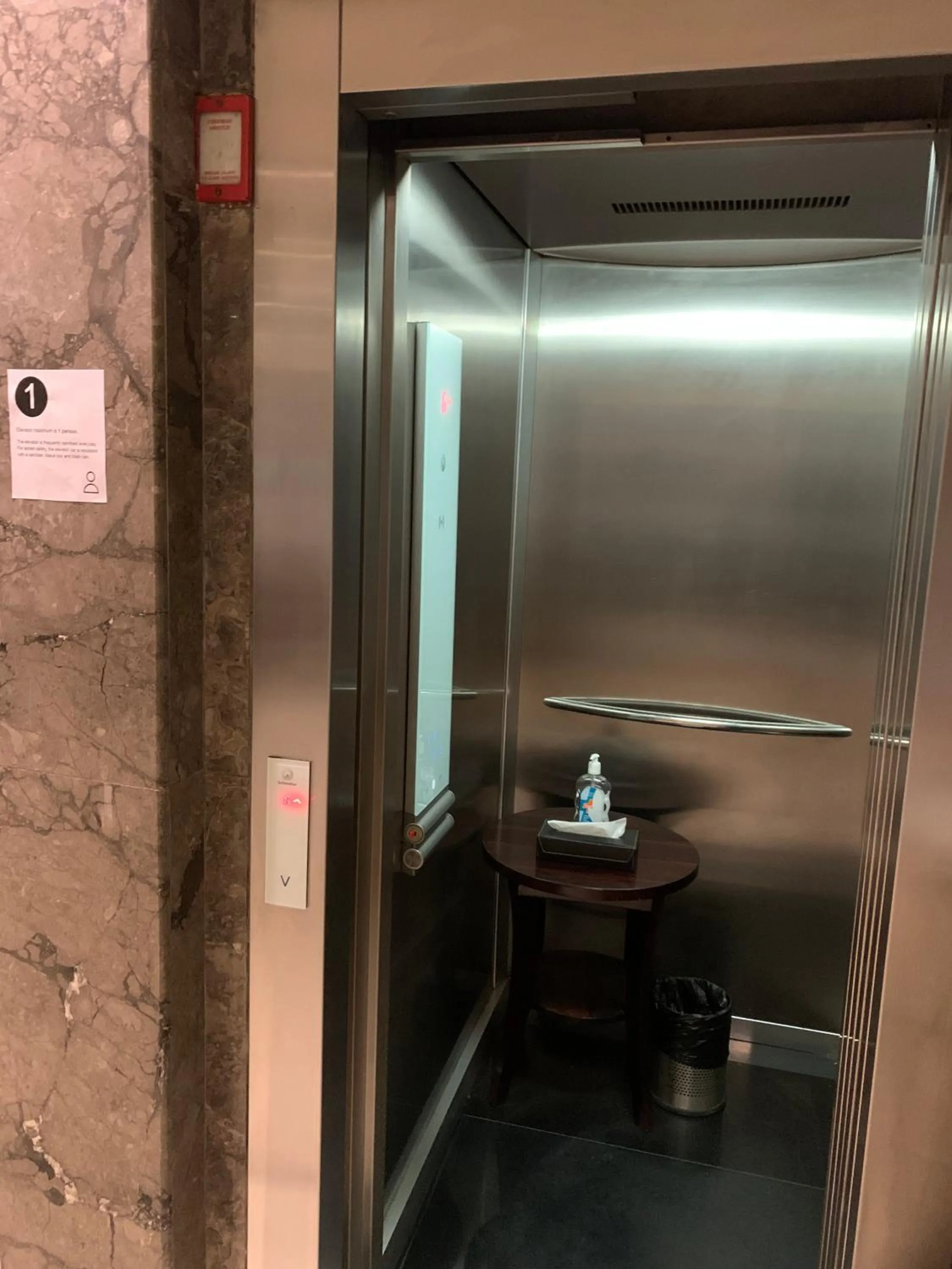 Lobby or reception in La Residence