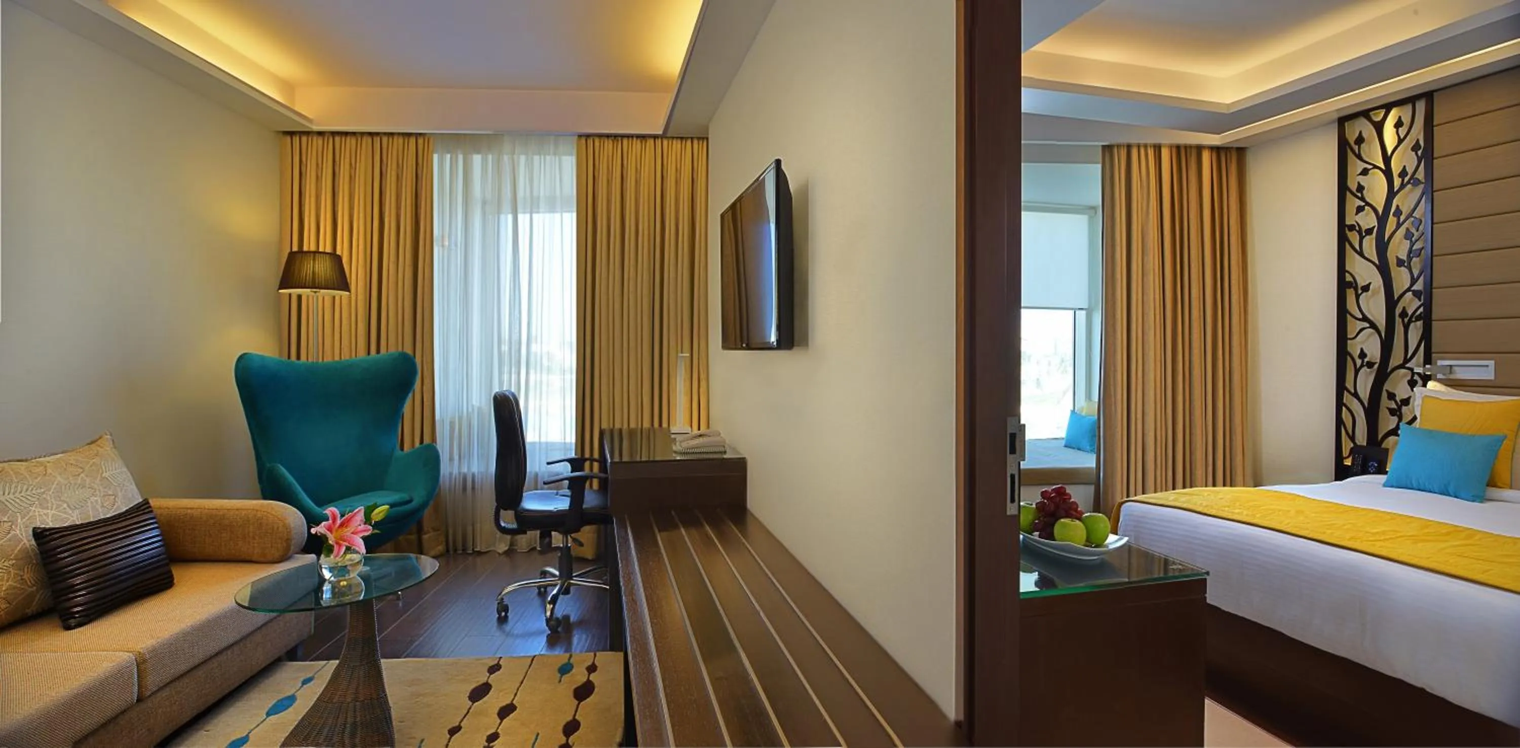 Photo of the whole room, Bed in Country Inn & Suites By Radisson, Bengaluru Hebbal Road