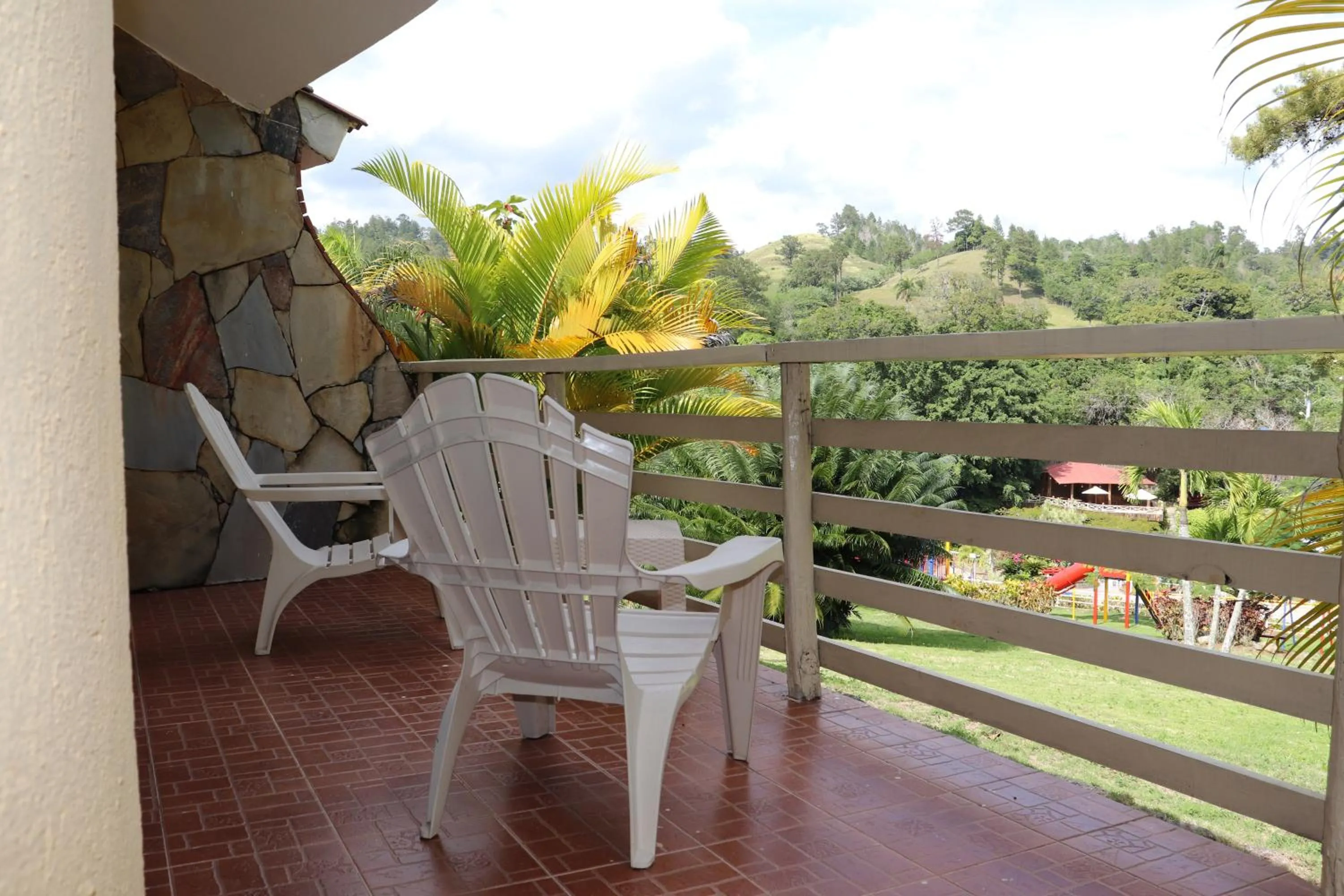 Balcony/Terrace in Jarabacoa River Club & Resort