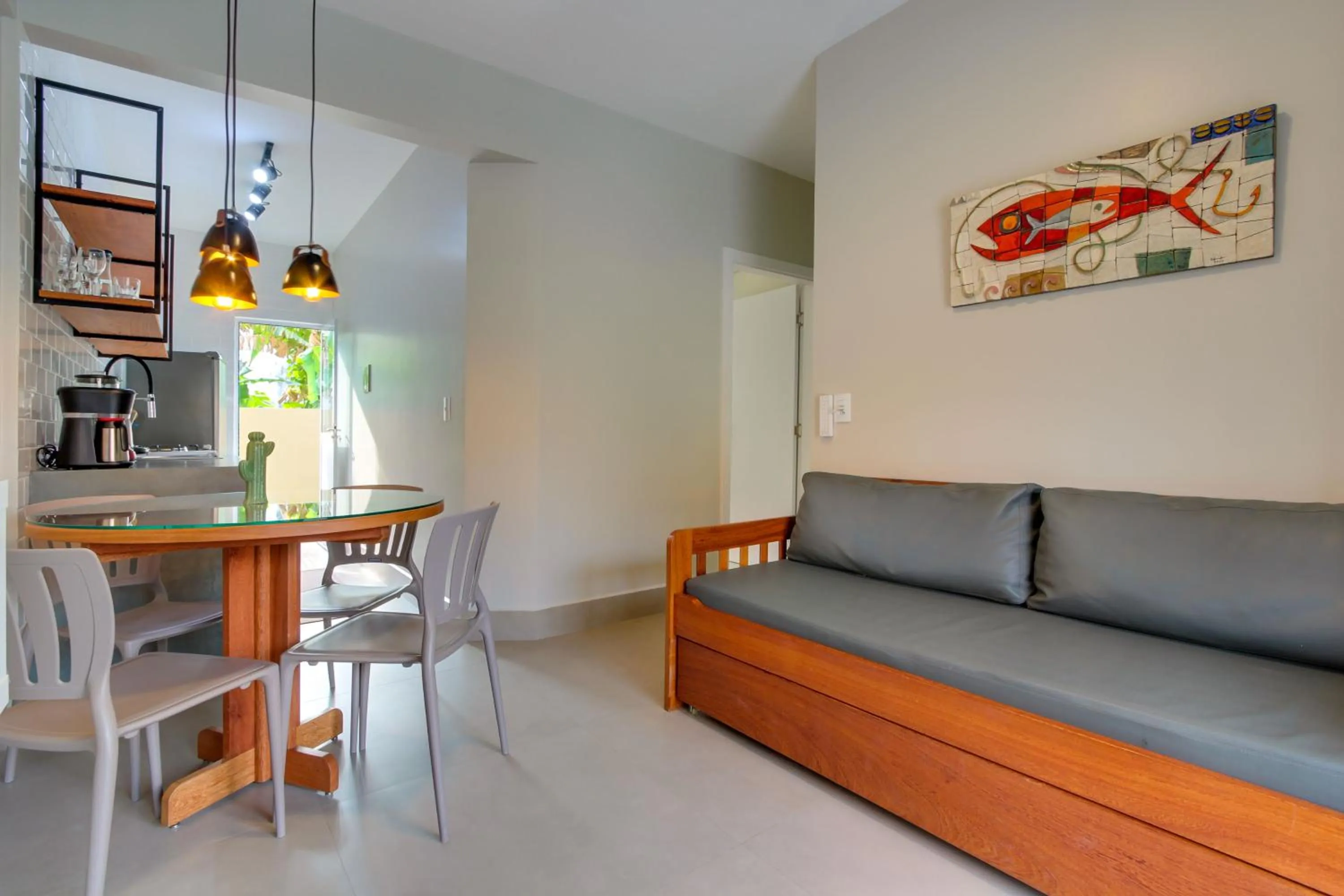 Seating area in Residencial Casa Flora