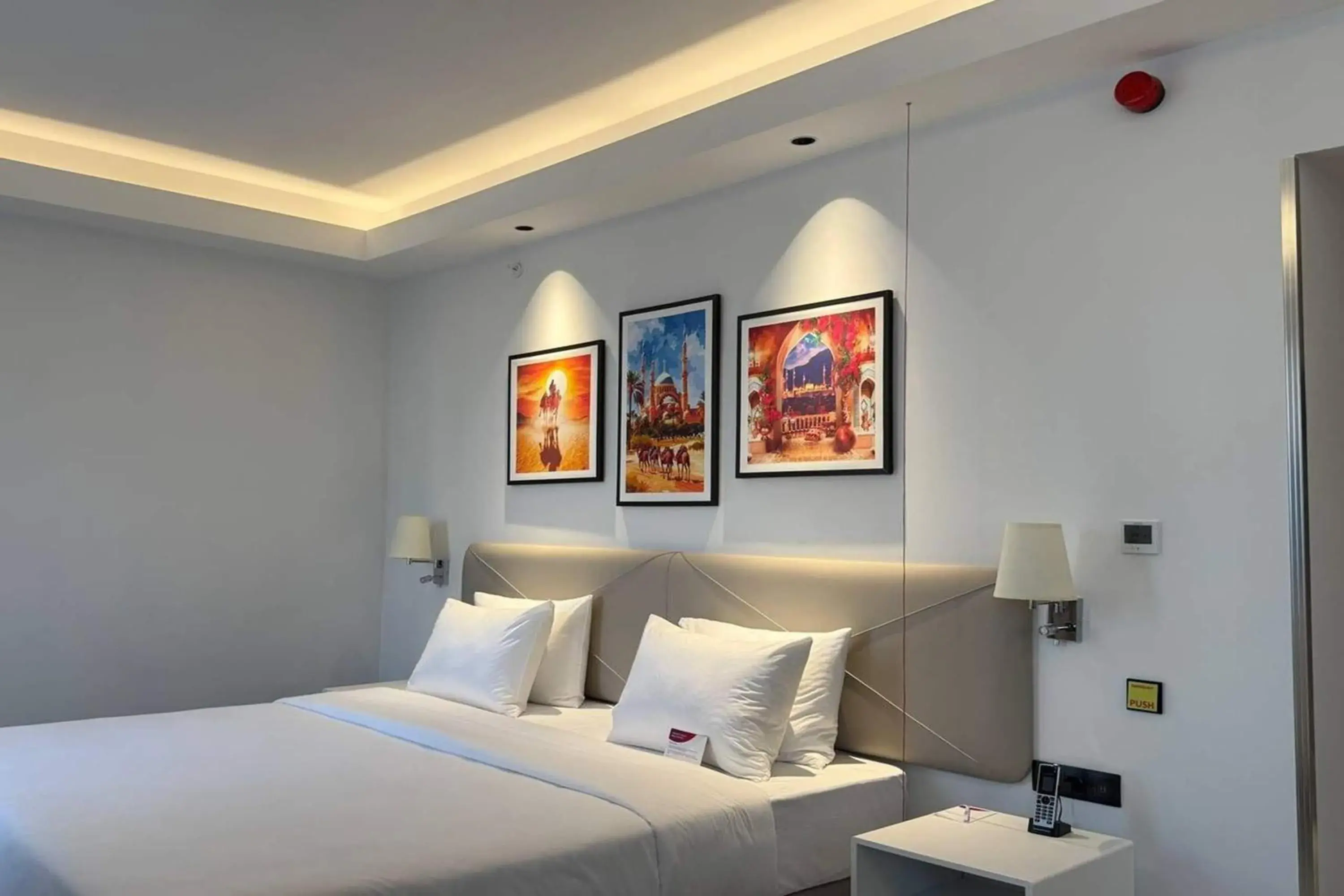 King Room with Mobility Access and Bathtub with Grab Bars, Non-Smoking - single occupancy in Ramada Encore by Wyndham Bukhara King Room with Mobility Access and Bathtub with Grab Bars, Non-Smoking - single occupancy in Ramada Encore by Wyndham Bukhara