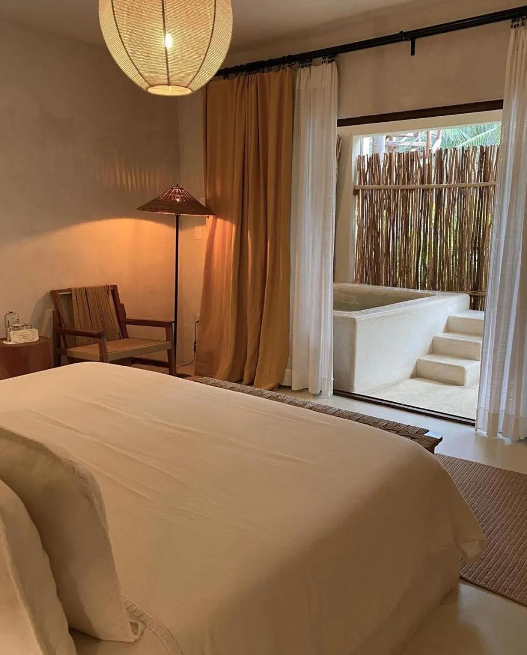 Photo of the whole room, Bed in Dune Boutique Hotel located at the party zone