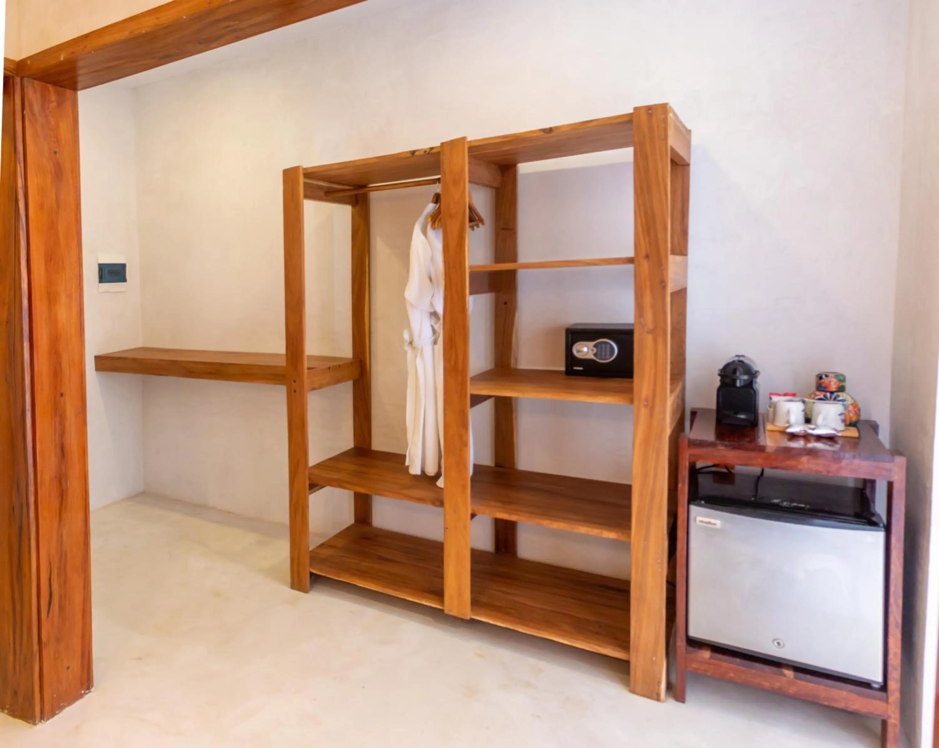 Bathroom, Bed in Dune Boutique Hotel located at the party zone