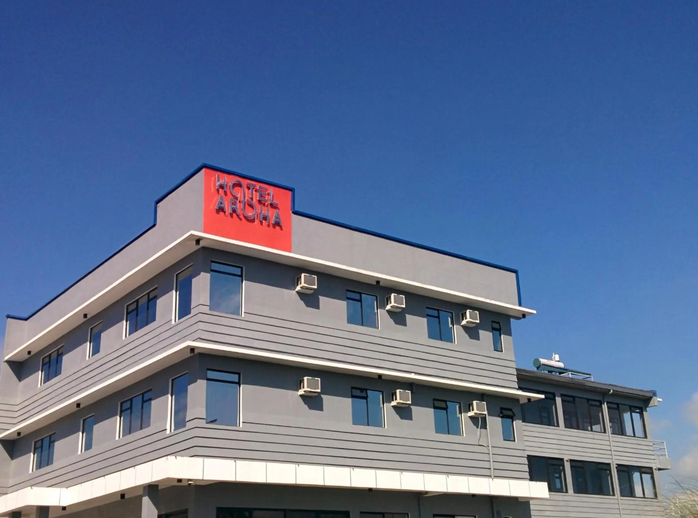 Property building in Hotel Aroha