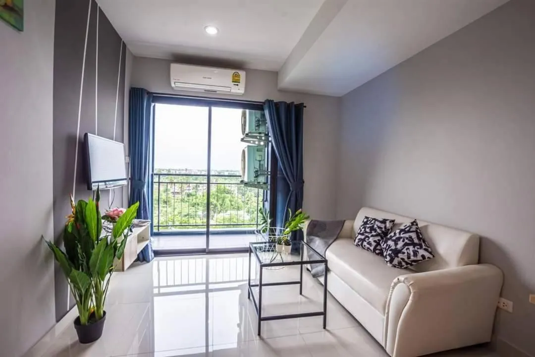 Seating area in Ploen Ploen Residence