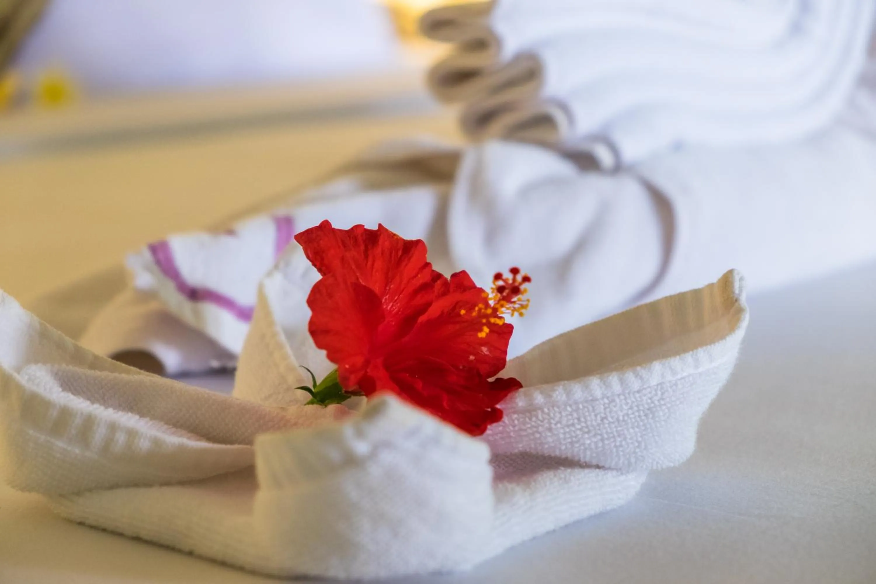 Bedroom in Taman Surgawi Resort & Spa