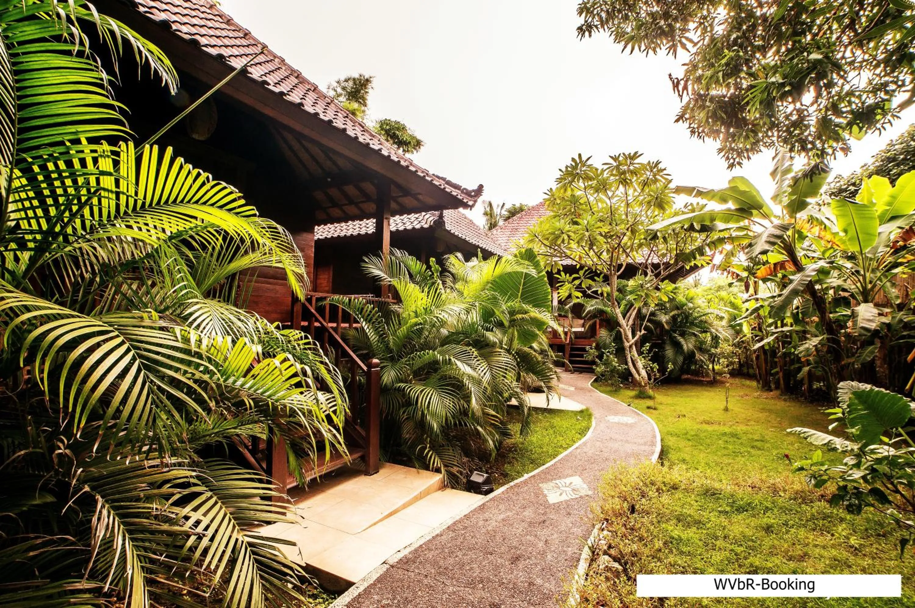 Garden view in Warisan Villa By Reccoma