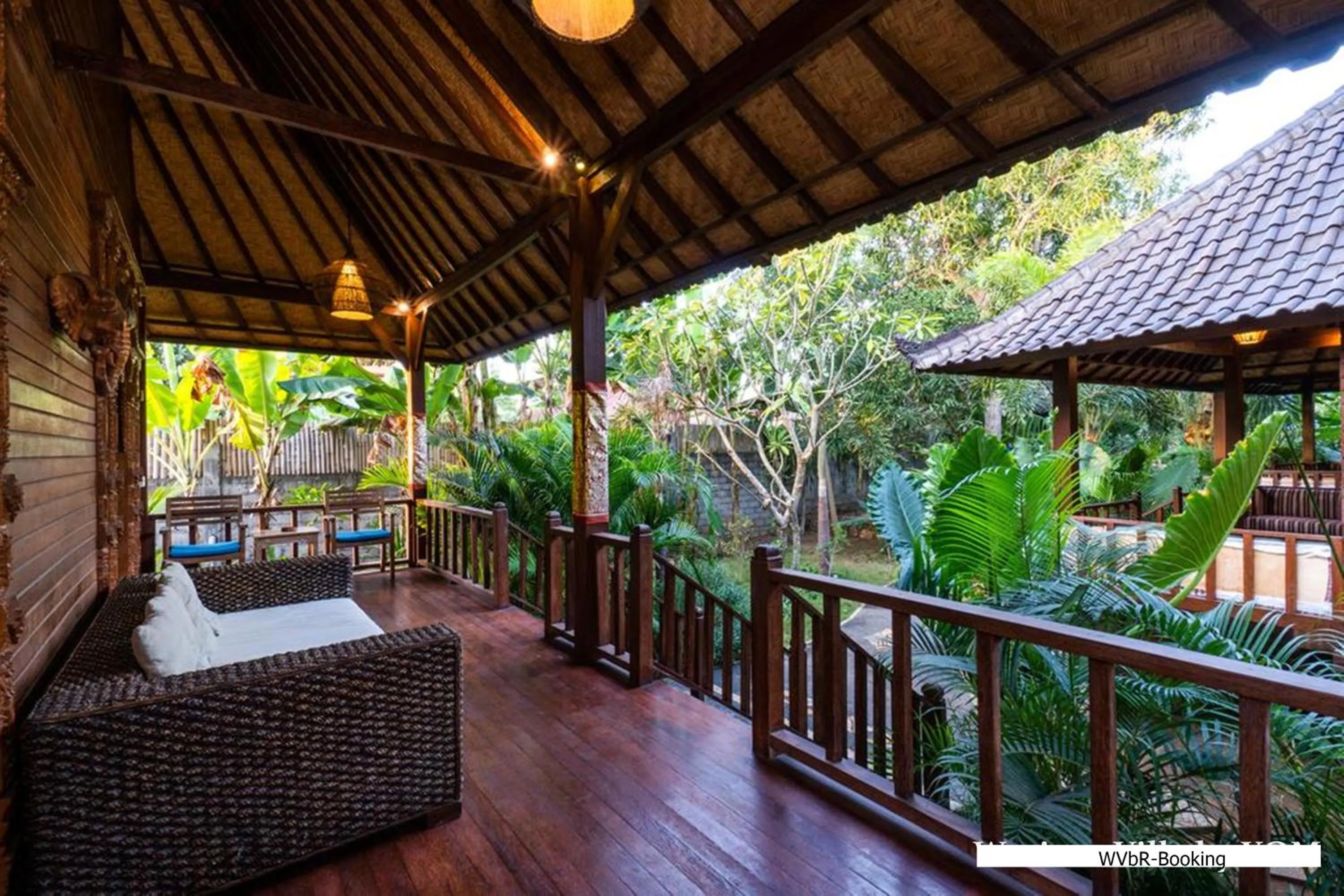 Garden view in Warisan Villa By Reccoma