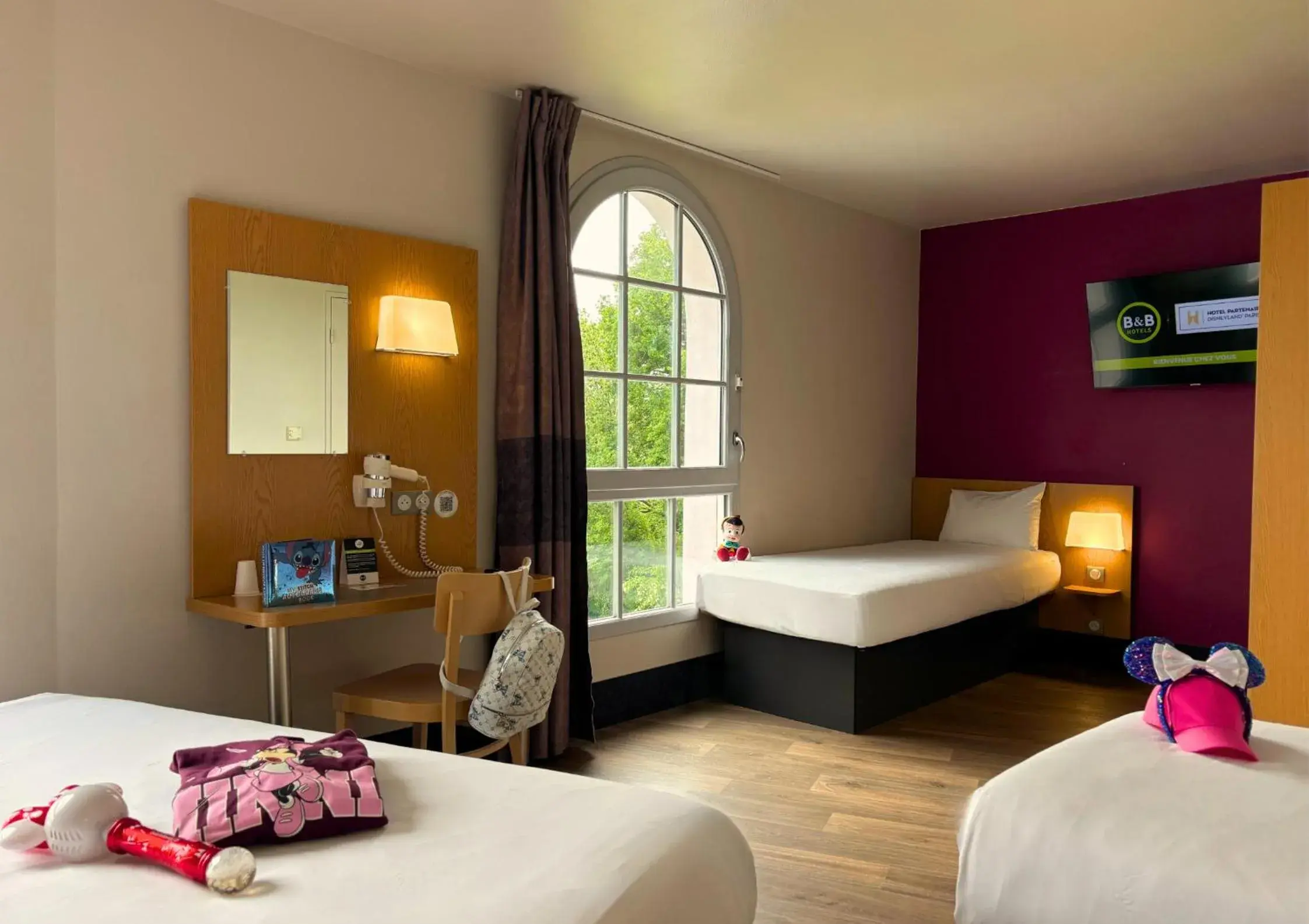 Quadruple Room in B&B HOTEL près de Disneyland Paris Quadruple Room in B&B HOTEL près de Disneyland Paris