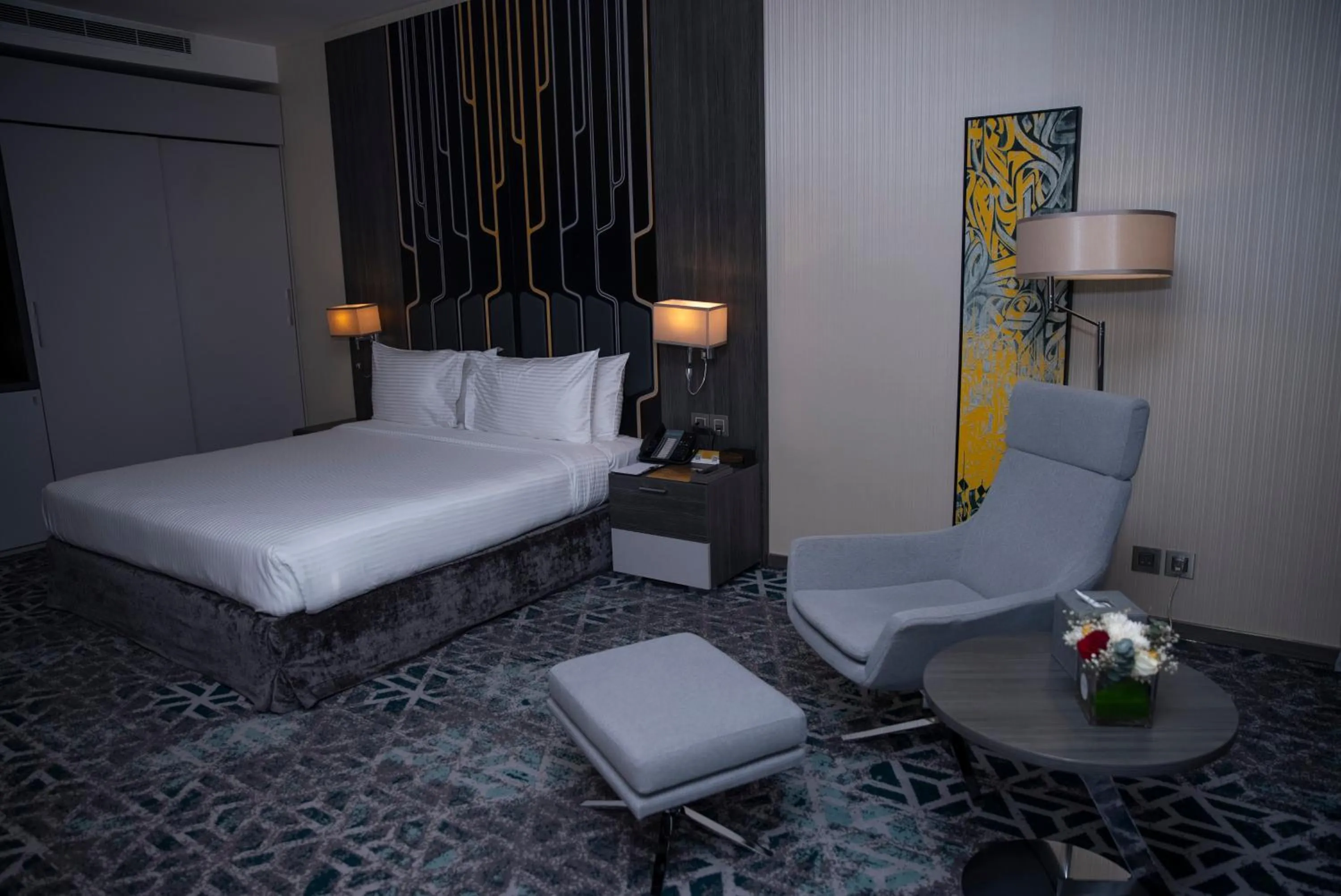 Bed in Executives Hotel - KAFD