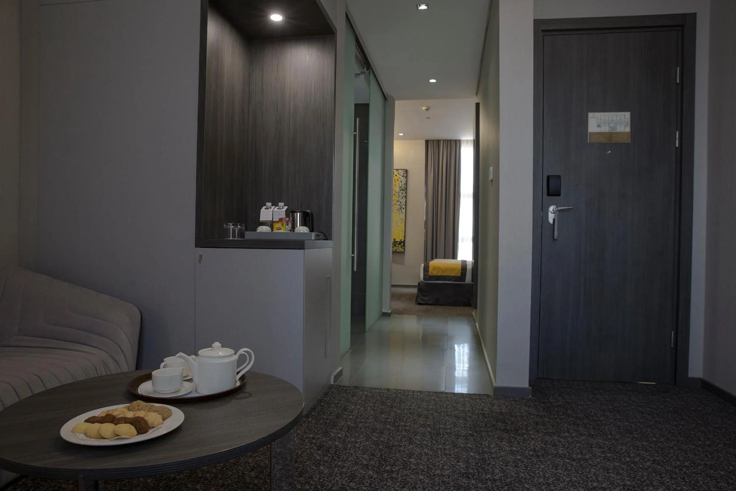 Living room, Bed in Executives Hotel - KAFD