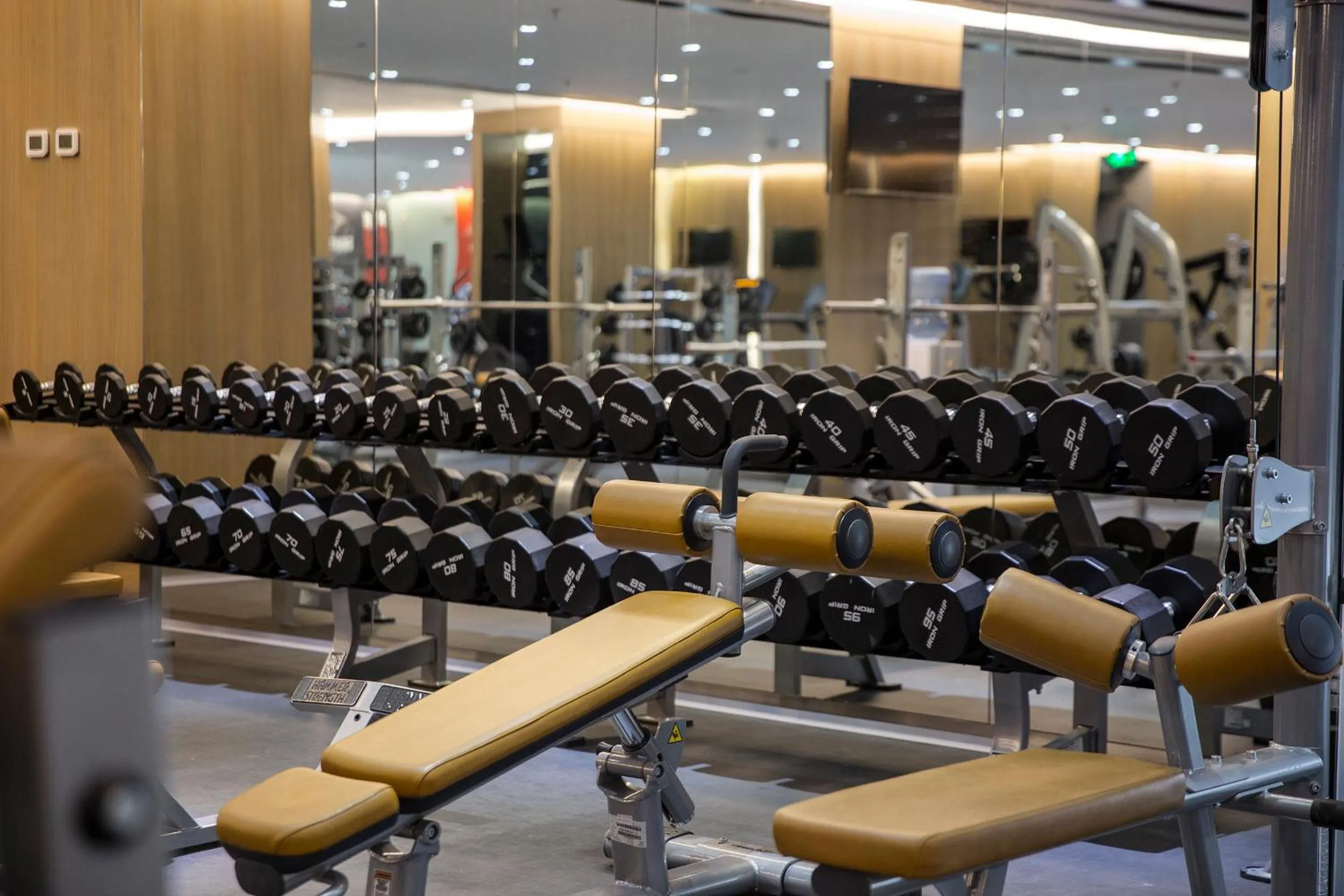 Fitness centre/facilities in Executives Hotel - KAFD