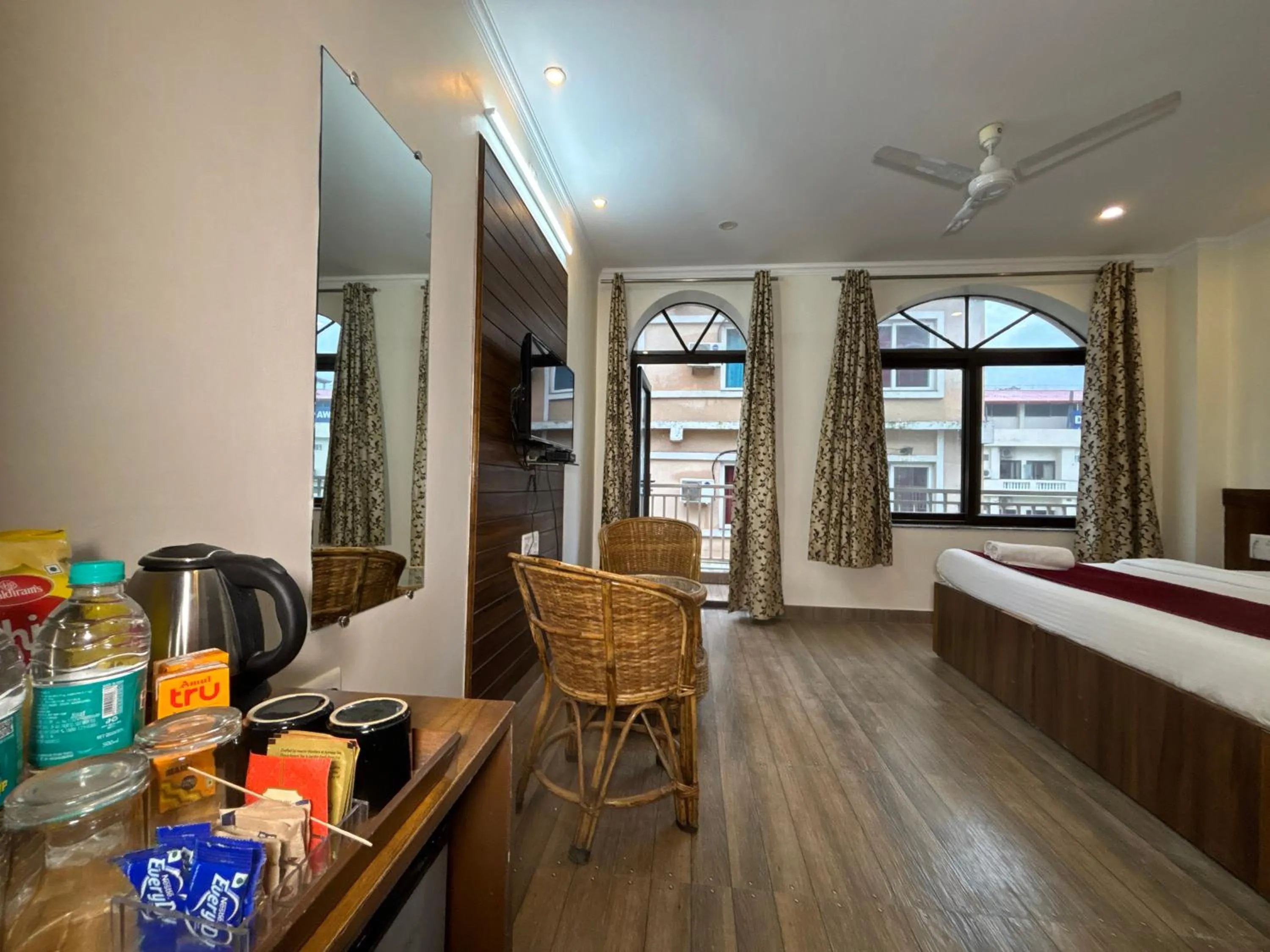 Bed in Vedas Tapovan