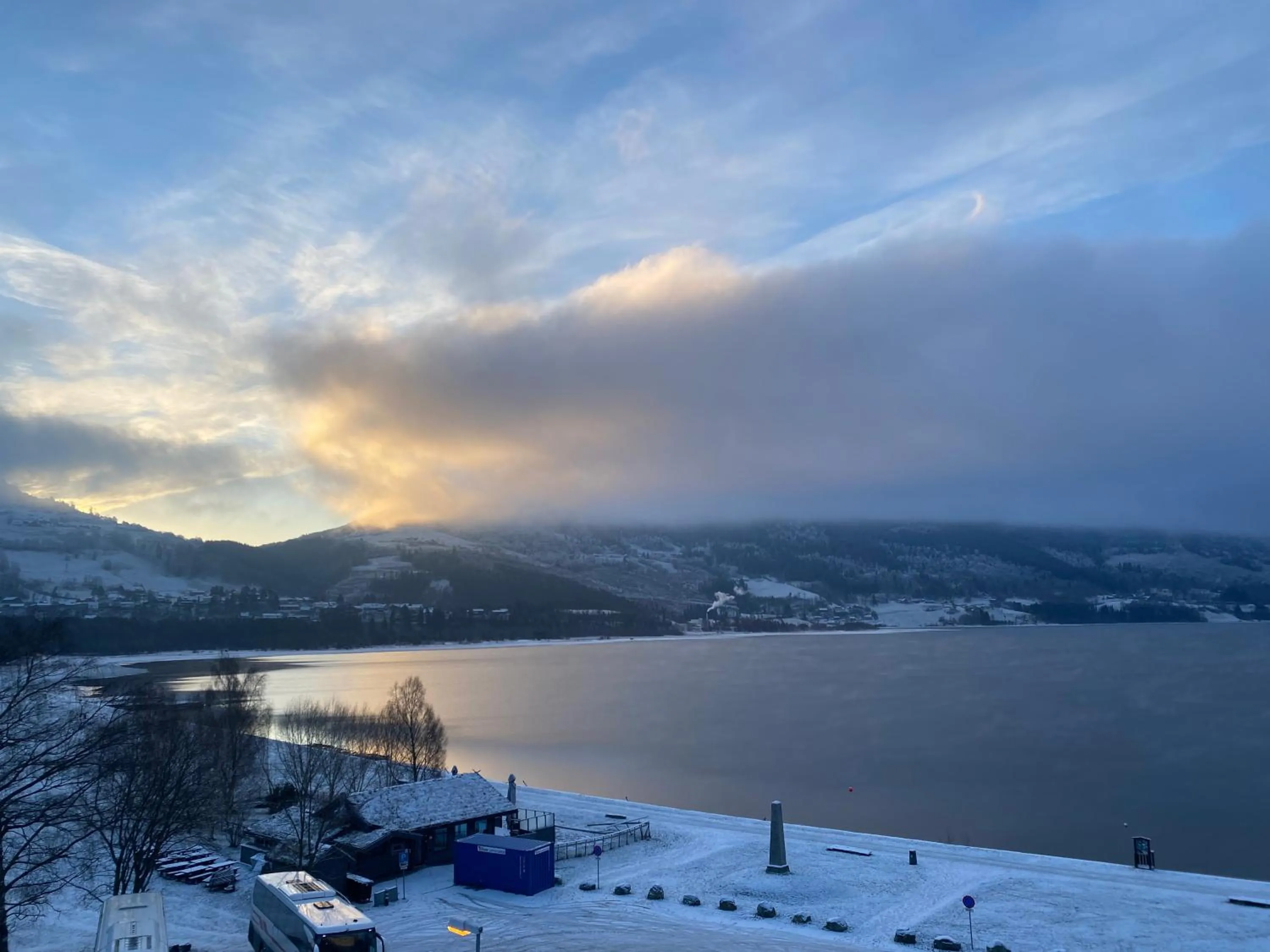 Lake view in Park Hotel Vossevangen