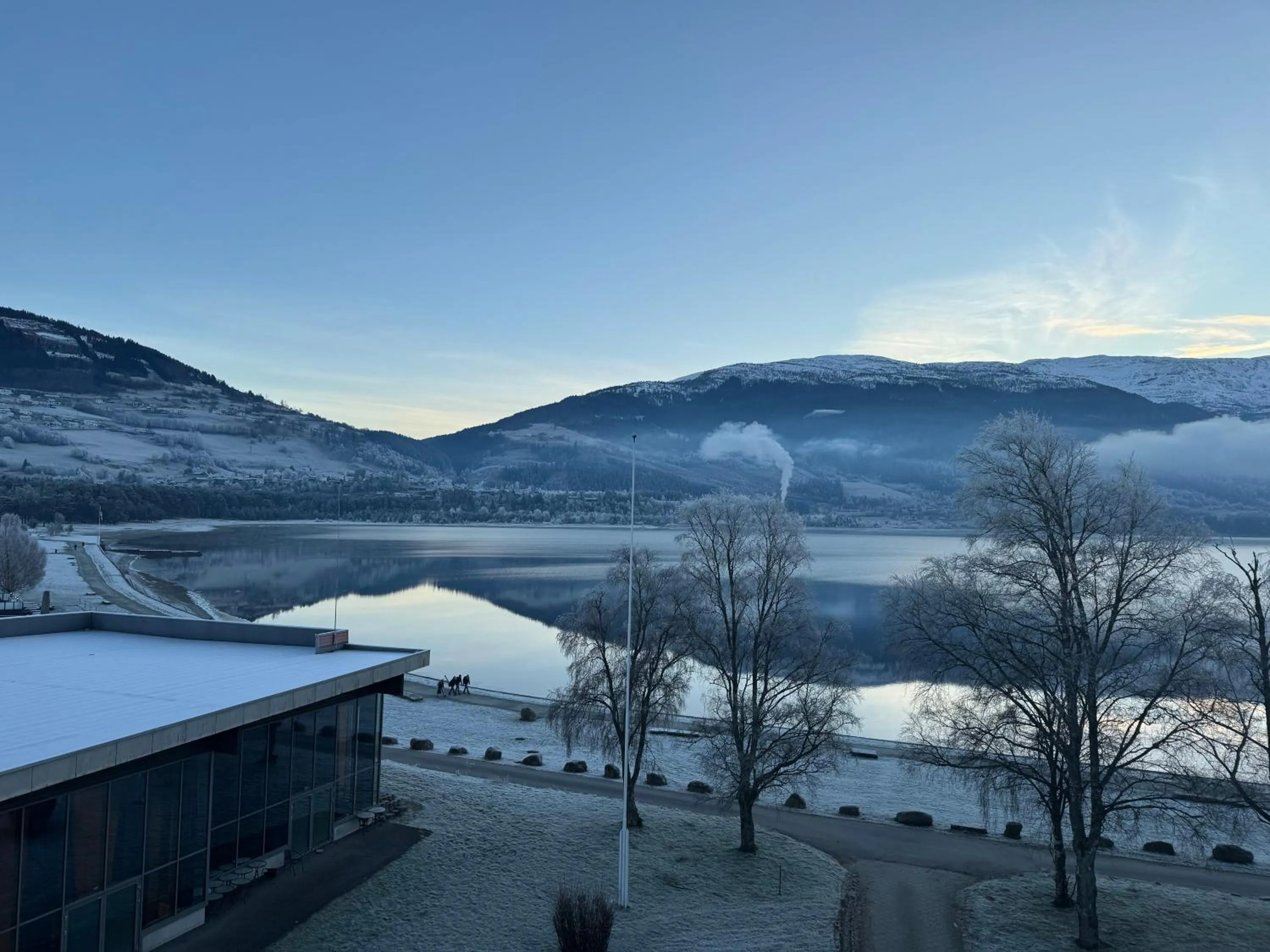 Lake view in Park Hotel Vossevangen