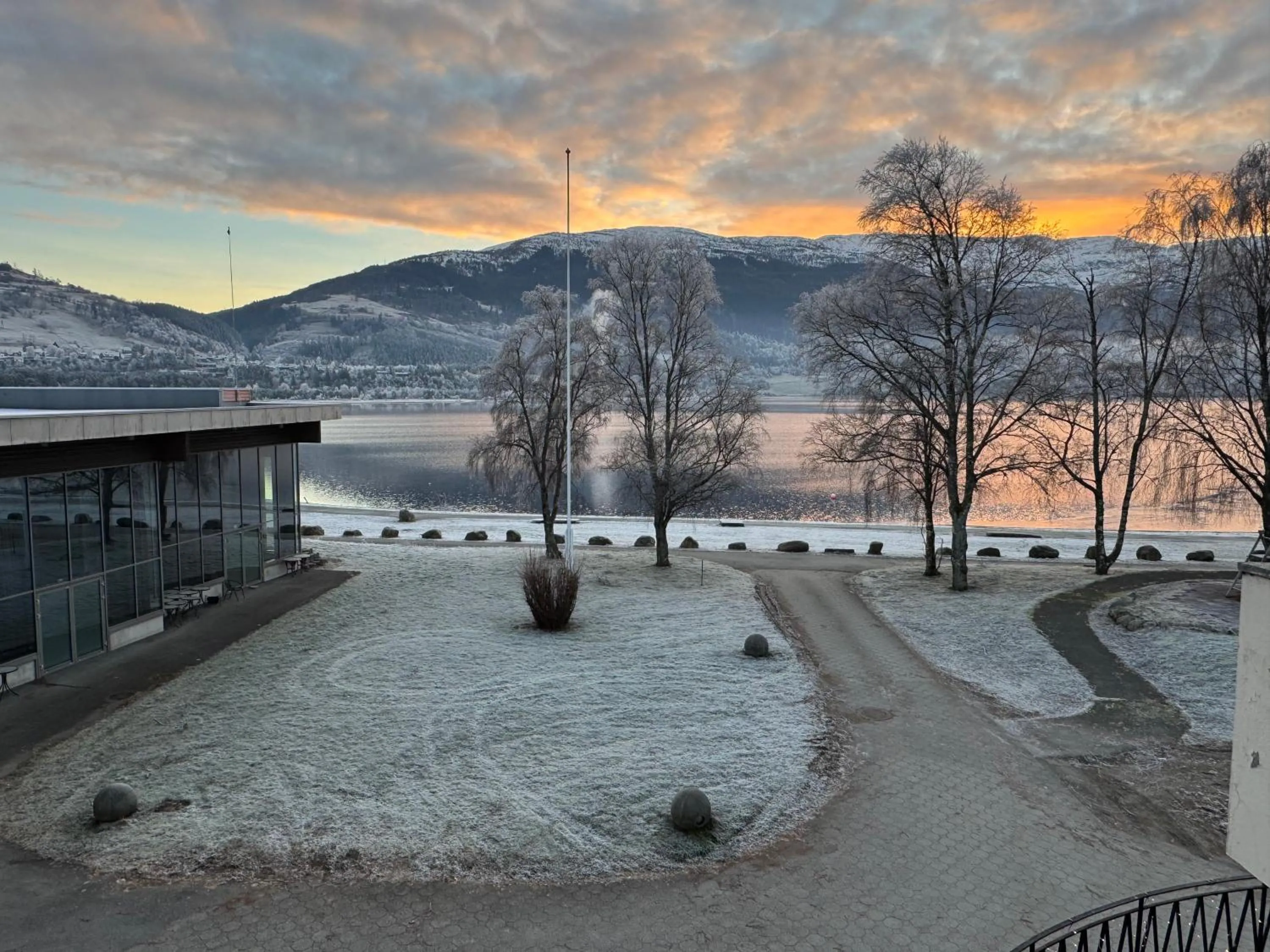 Lake view in Park Hotel Vossevangen