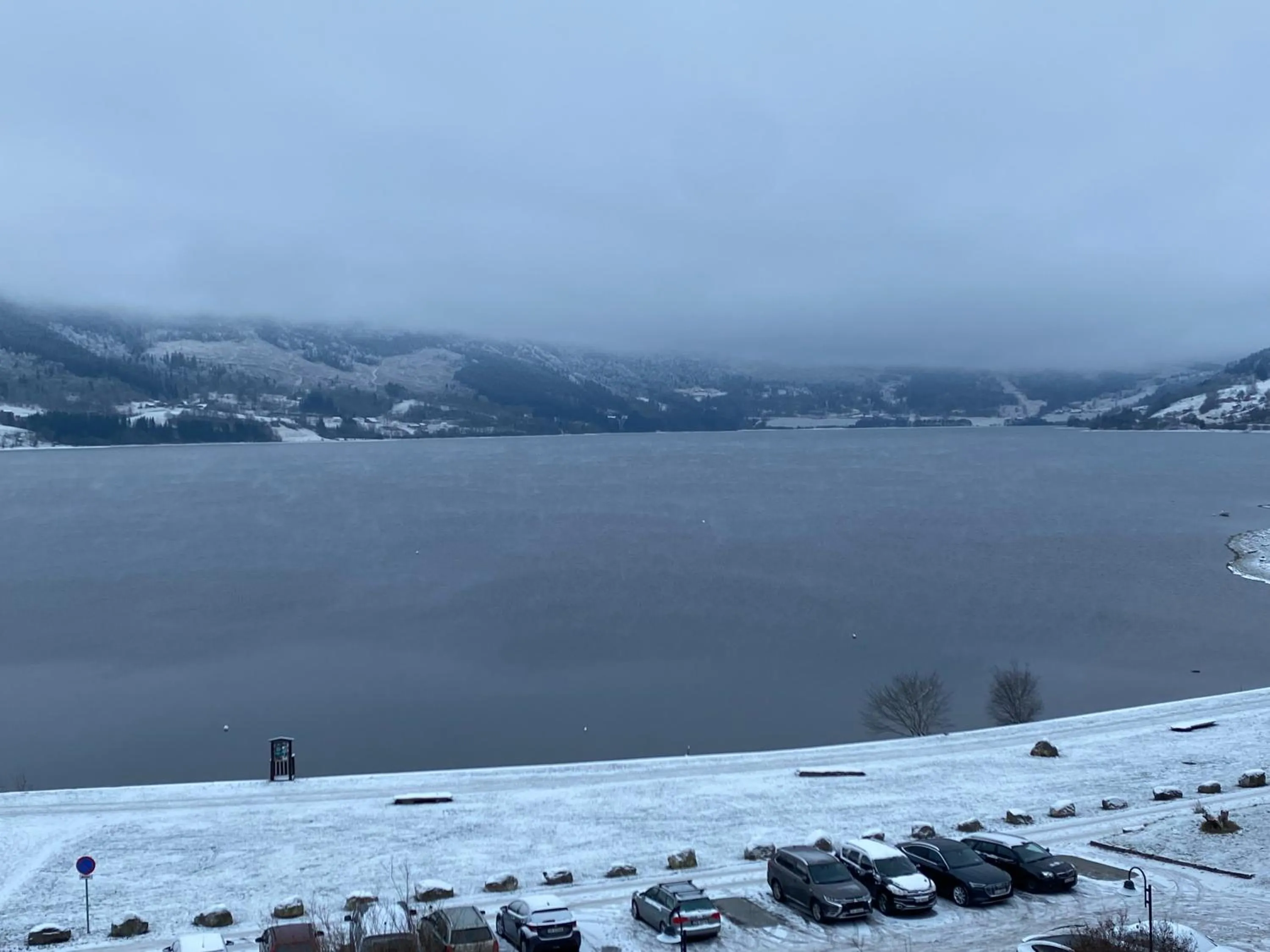 Lake view in Park Hotel Vossevangen