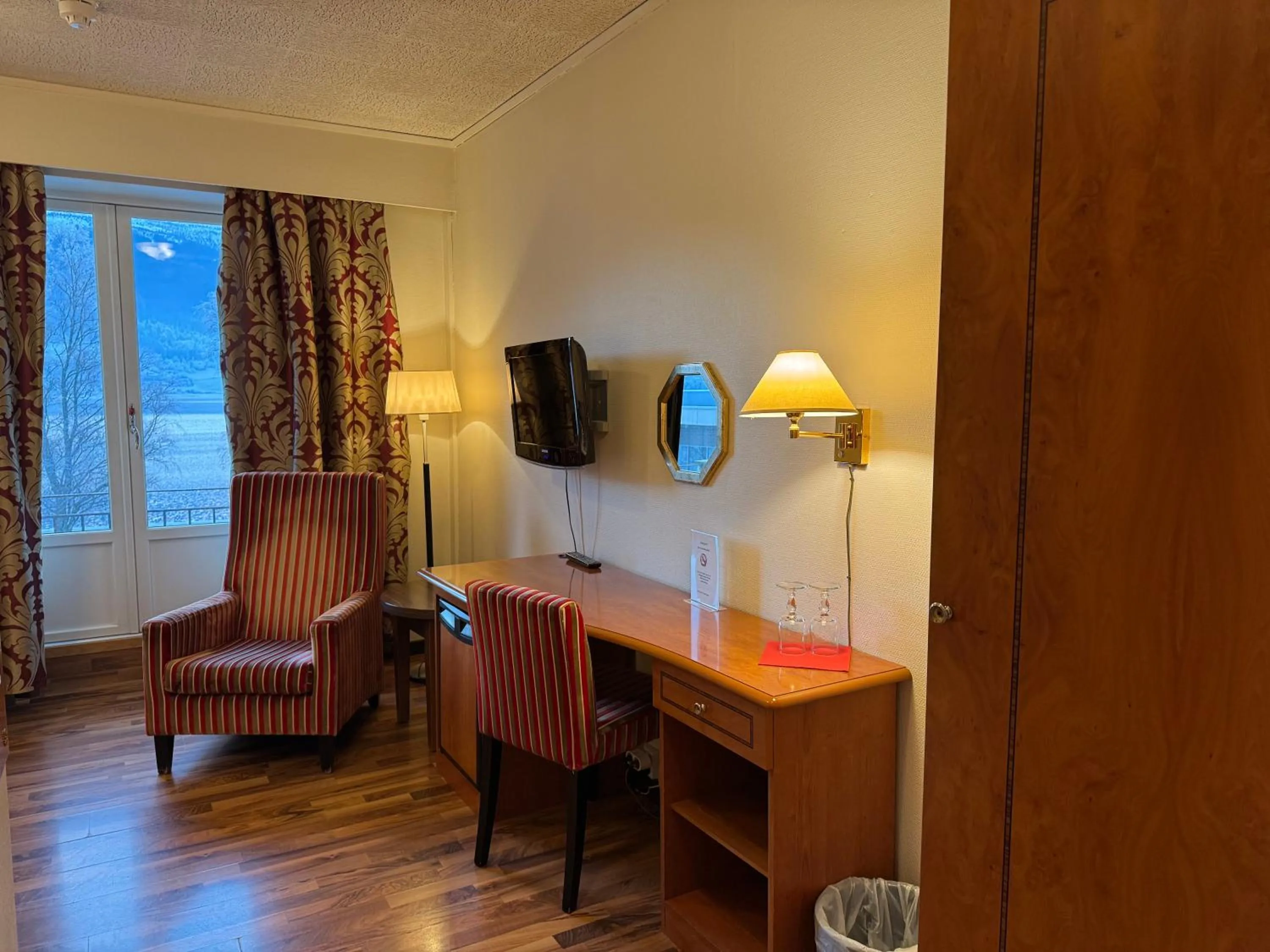 Seating area in Park Hotel Vossevangen